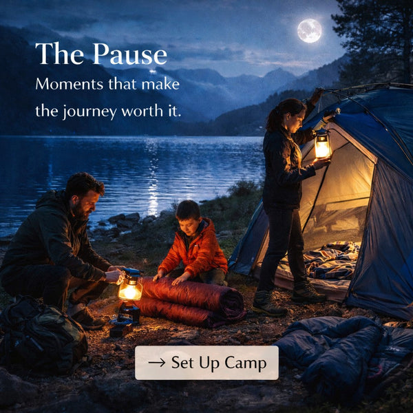 The Pause – Camping & recovery