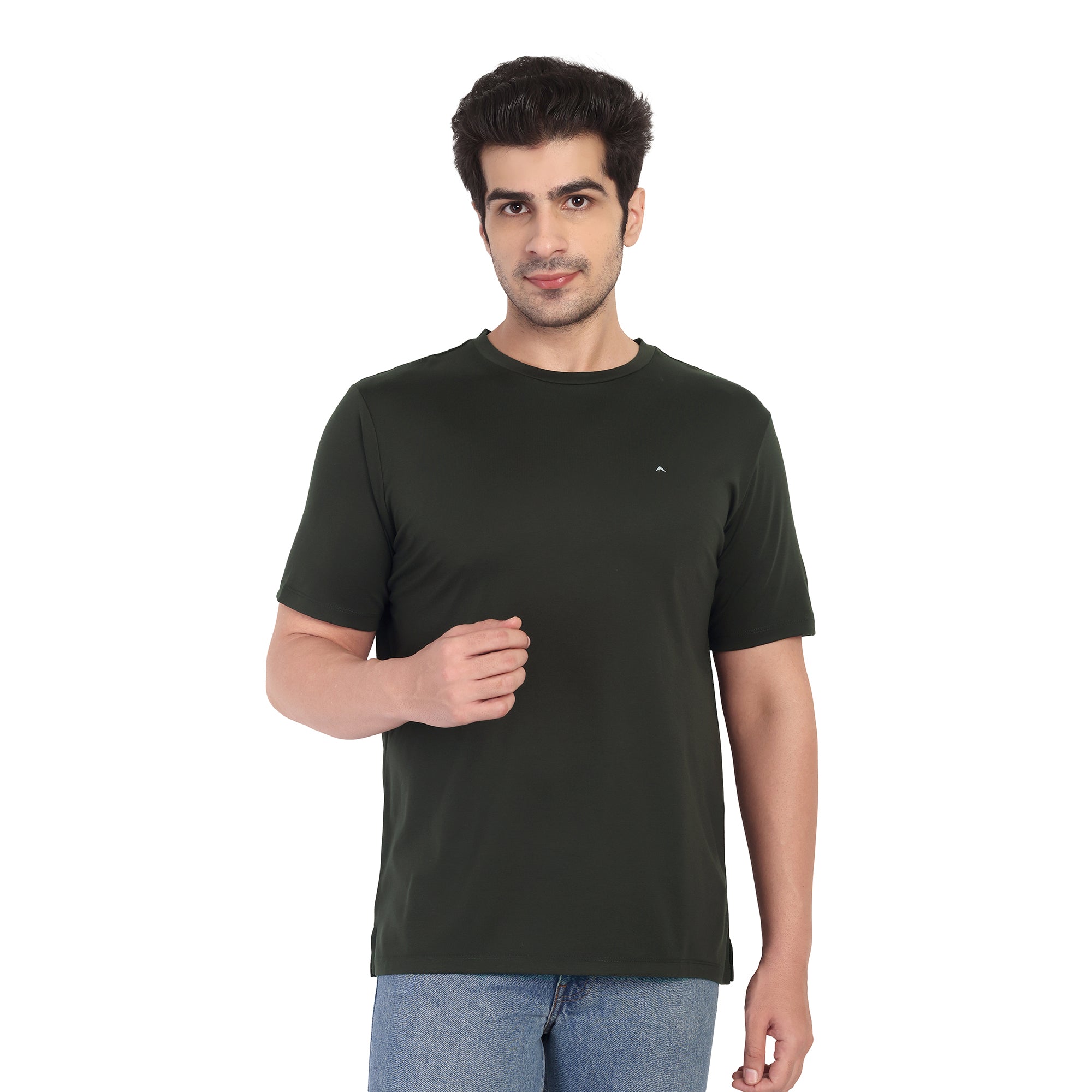 Adventra Elite Round Neck Tee AER100 (Olive)