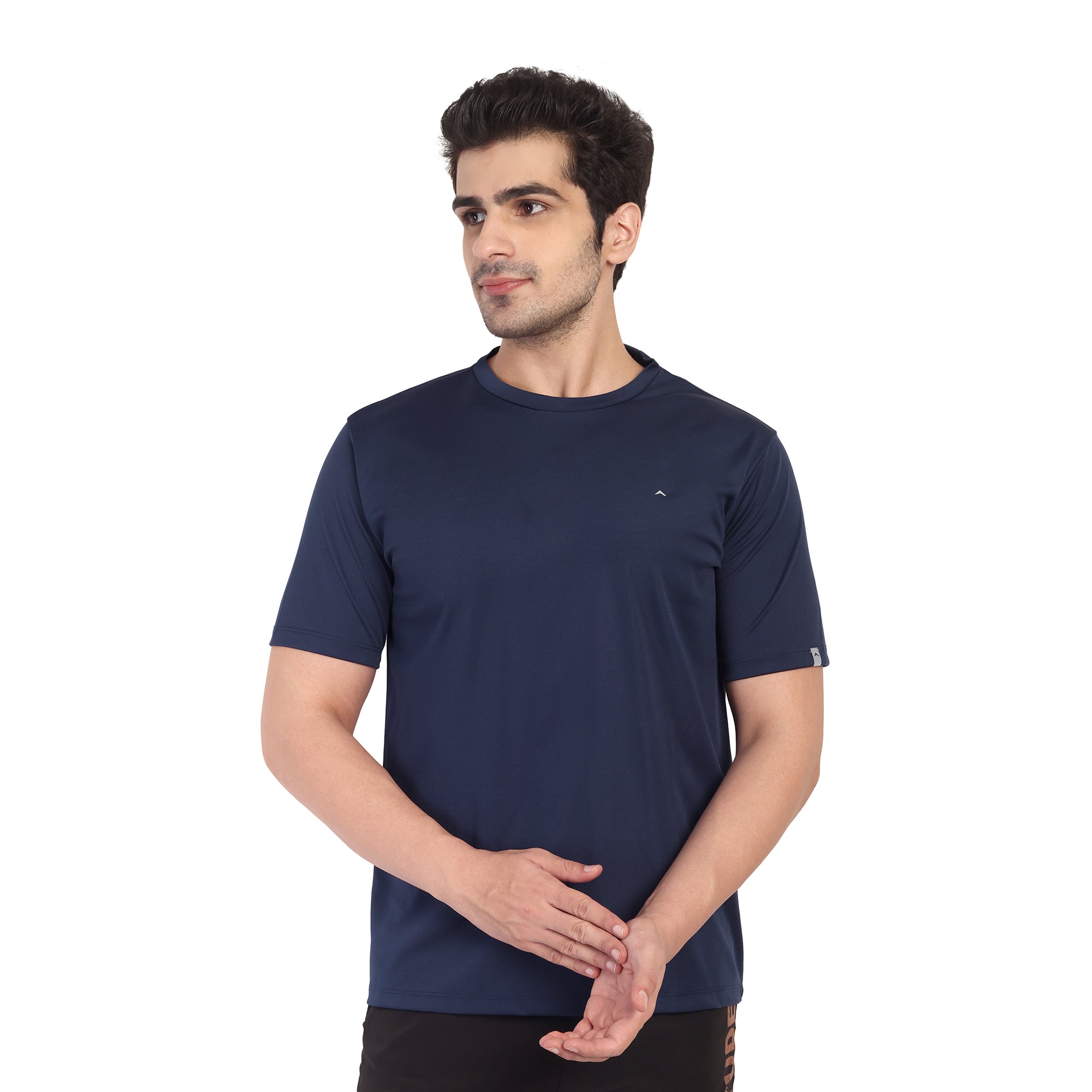 Adventra Basic Round Neck Tee ART103 (Navy)-thumbmail-1