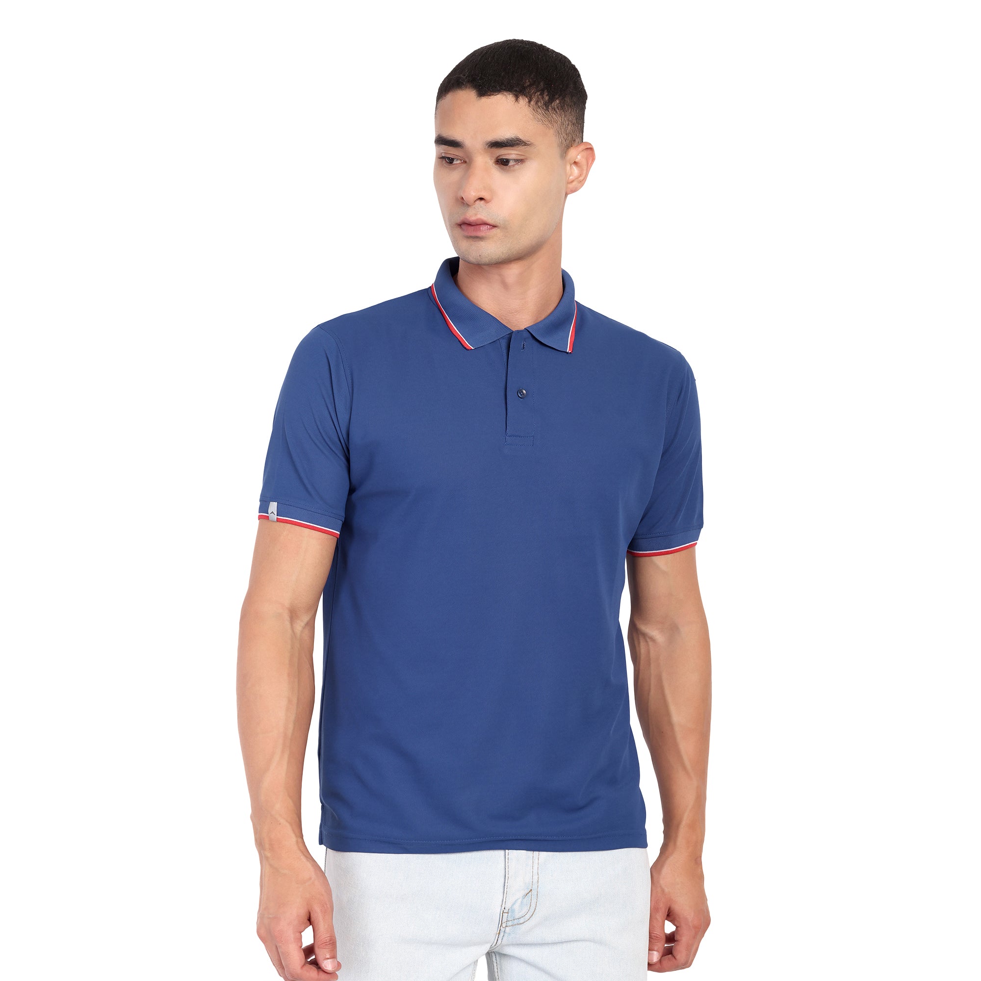 Adventra Polo Half Sleeve Tshirt ADP100 (Dark Blue)