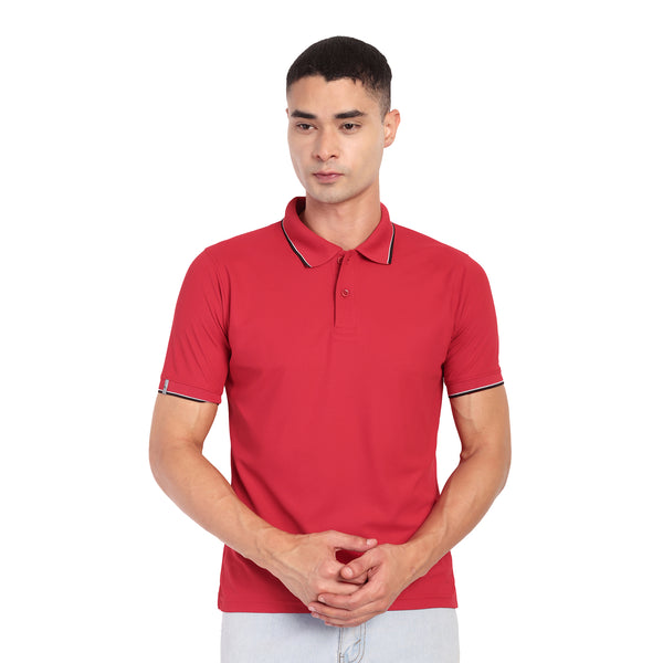 Adventra Polo Half Sleeve Tshirt ADP100 (Red)