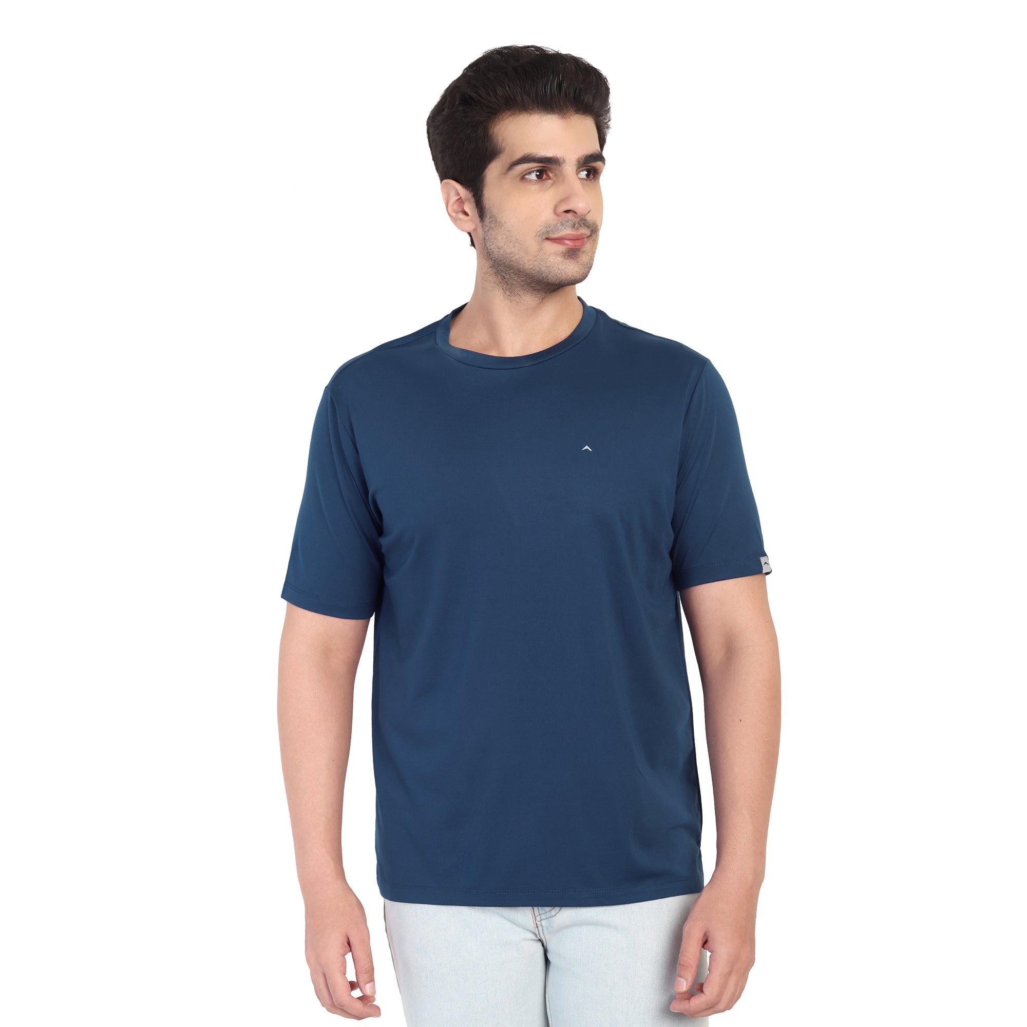 Adventra Elite Round Neck Tee AER100 (Dark Blue)
