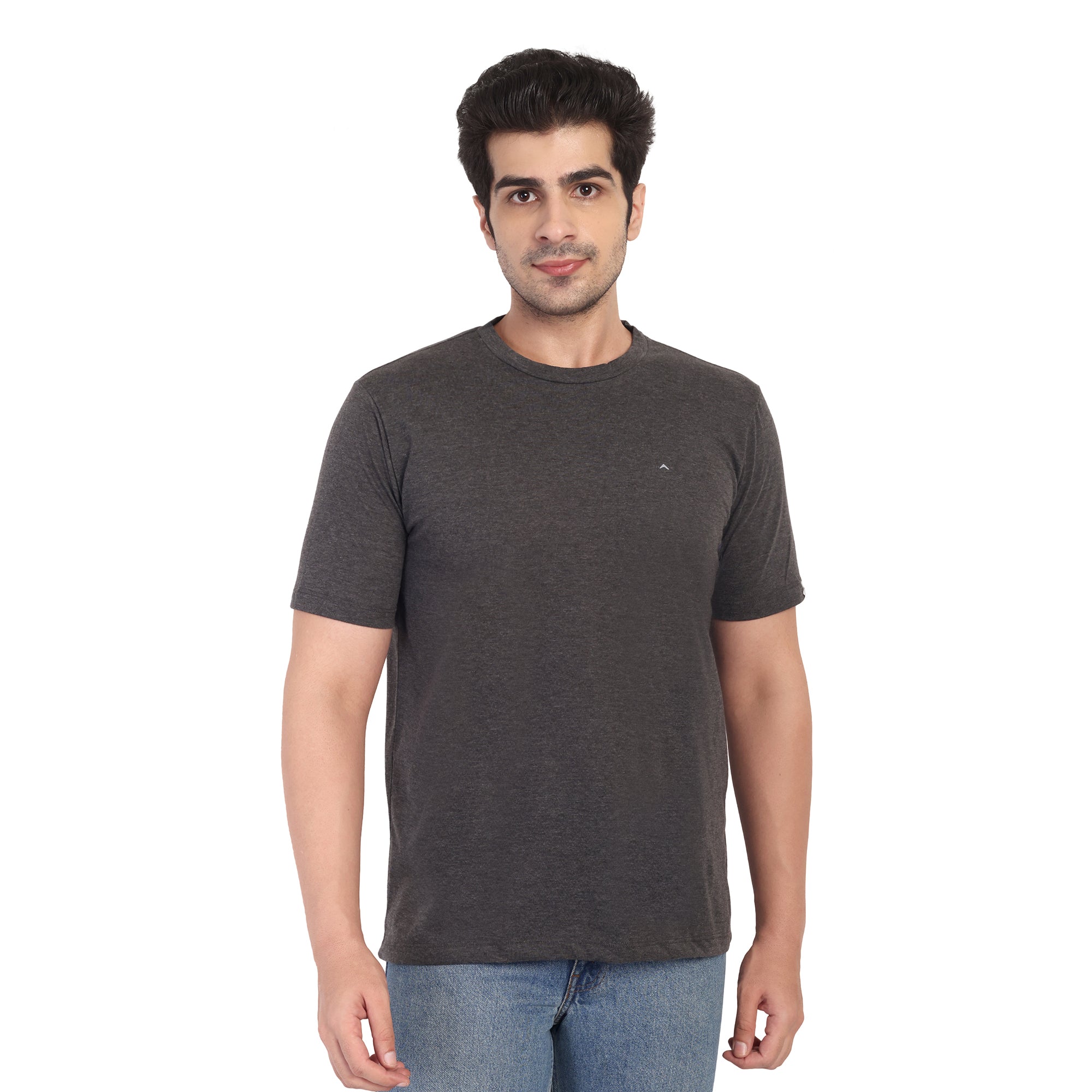 Adventra Basic Round Neck Tee ART104 (Dark Grey)