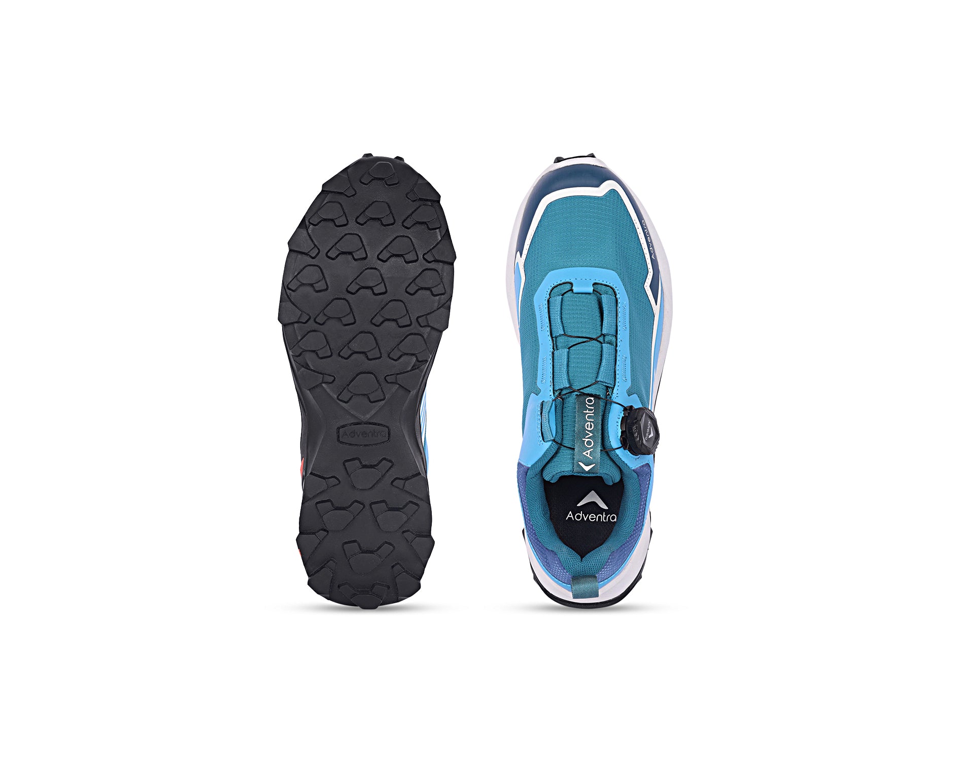Men Waterproof Low-Top Hiking Shoes with Auto-Lacing (ET1102) Blue-thumbmail-2