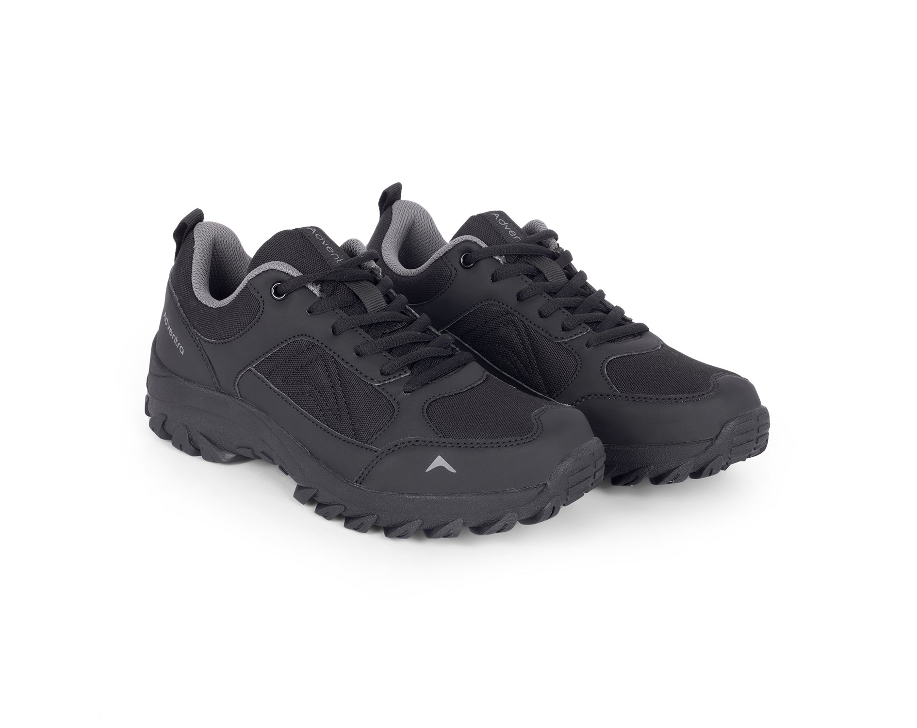 Low-Top Hiking Shoes with Anti-Skid Rubber Sole (EH500) Black-thumbmail-2