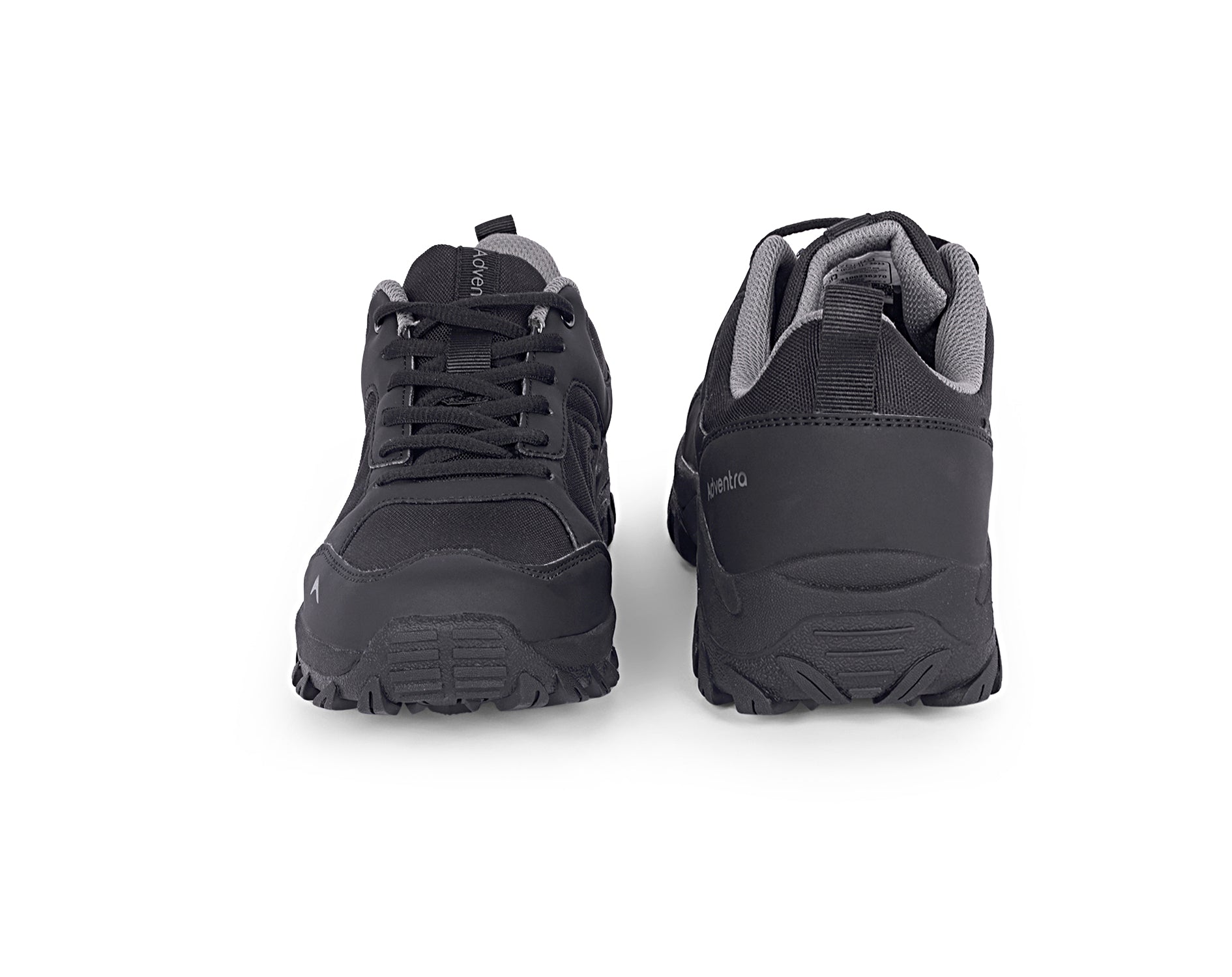 Low-Top Hiking Shoes with Anti-Skid Rubber Sole (EH500) Black-thumbmail-3