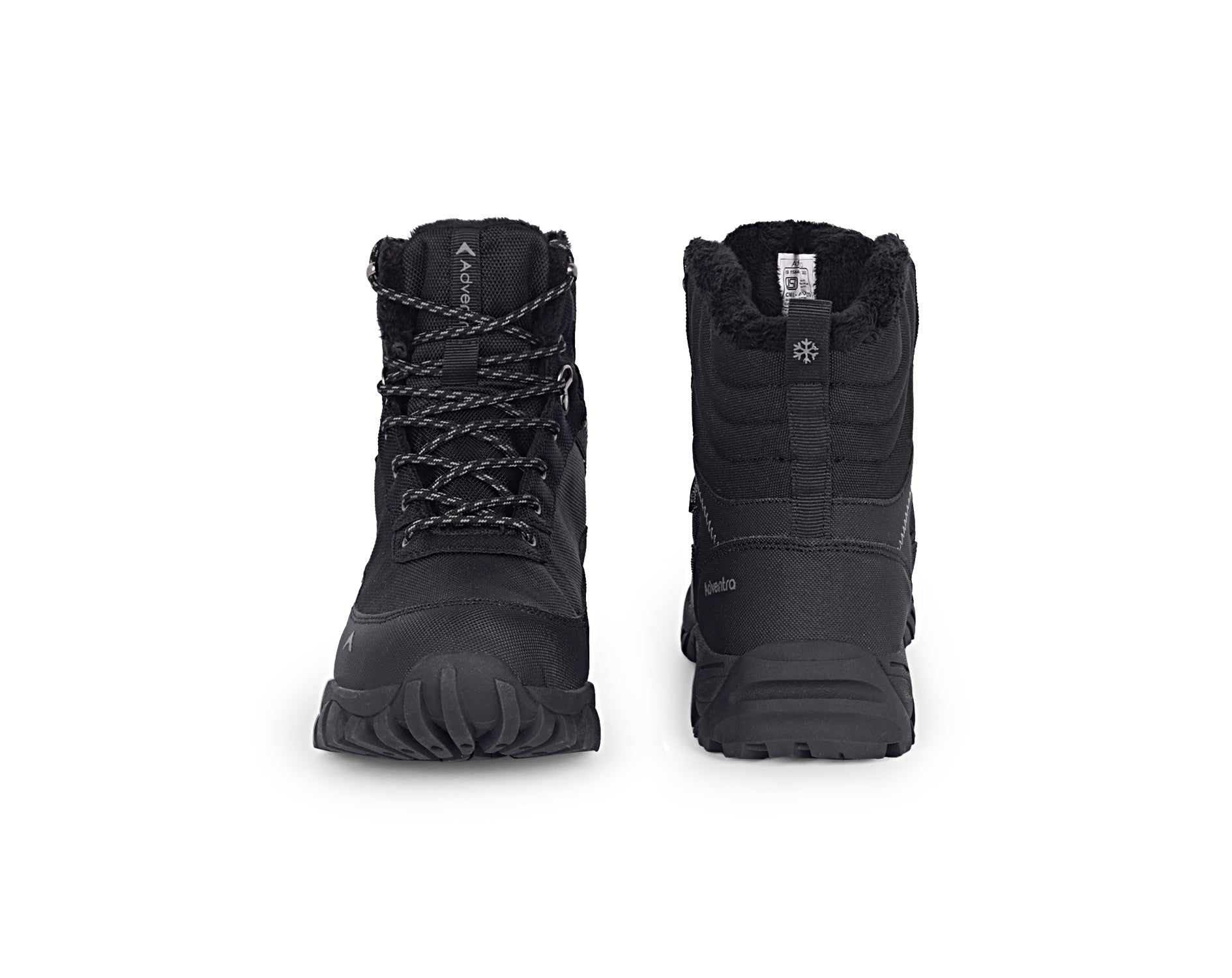 Waterproof Hiking Shoes for Men | High Ankle Trekking Boots ET1101 Black-thumbmail-4