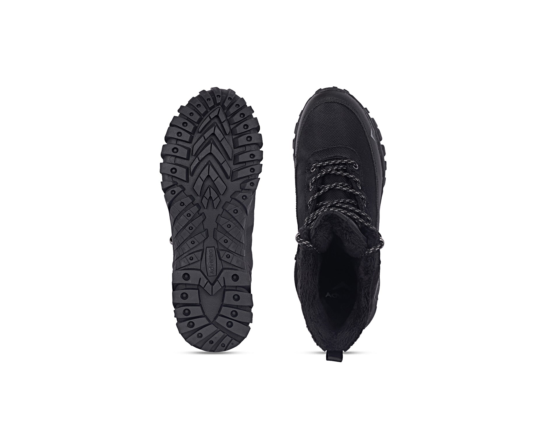 Waterproof Hiking Shoes for Men | High Ankle Trekking Boots ET1101 Black-thumbmail-5