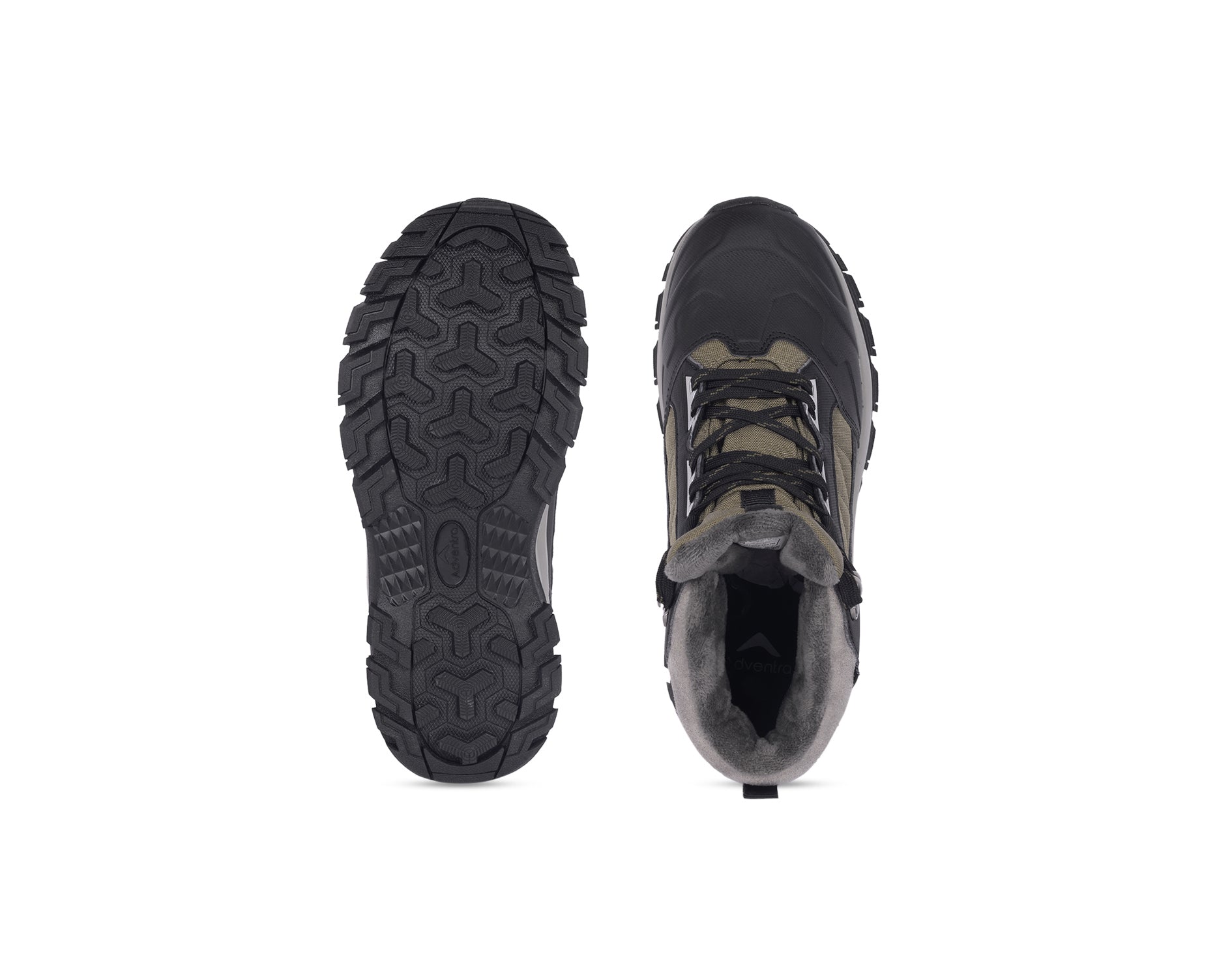 Men Waterproof Mid-Top Hiking Shoes with 3M Insulation (WH1104) Olive Green-thumbmail-7