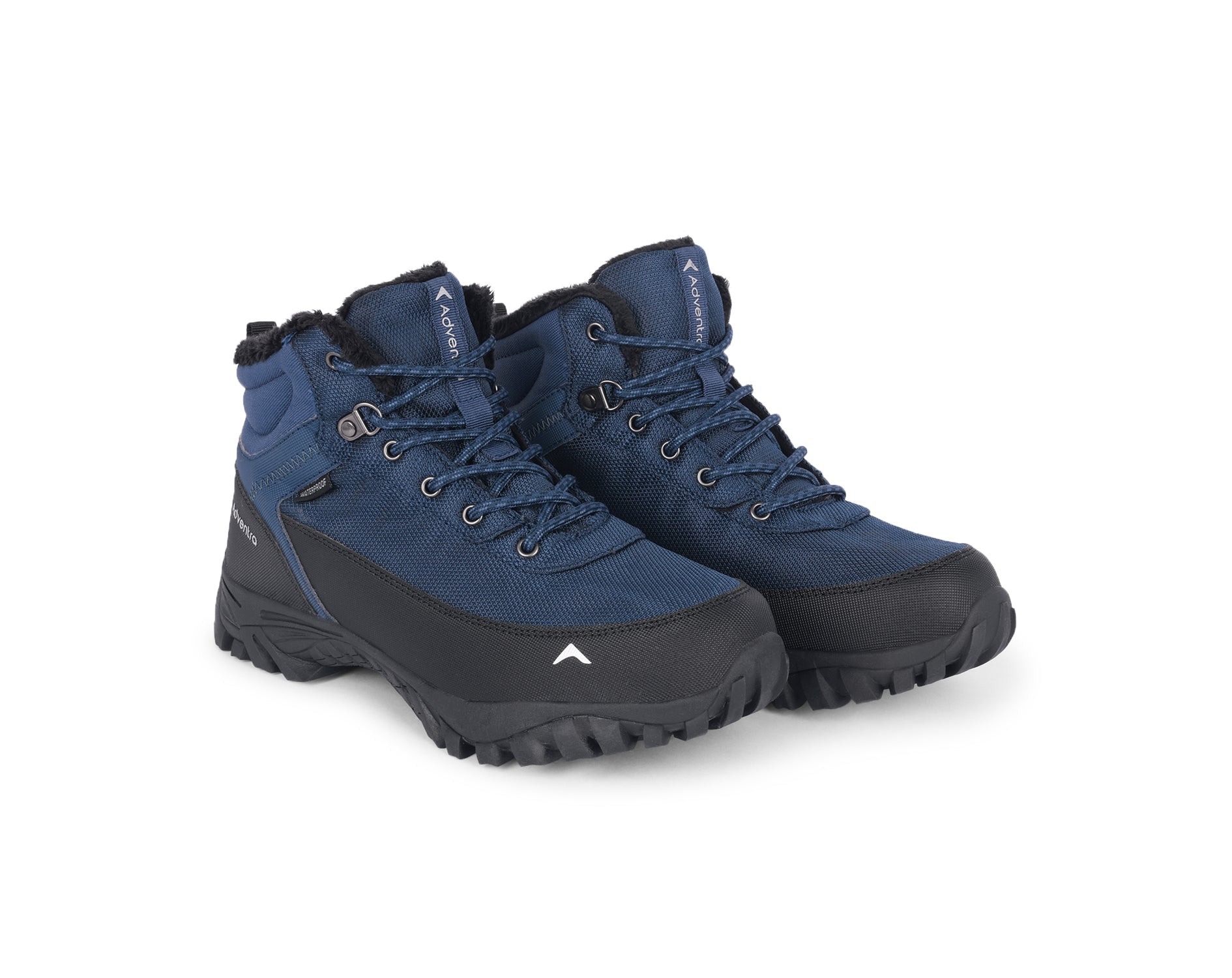Adventra Men's Warm Waterproof Hiking Shoes | Mountain Shoes | Ultra Grip Sole | Warm (–5°C to –8°C) | ET1100 | Blue-thumbmail-2