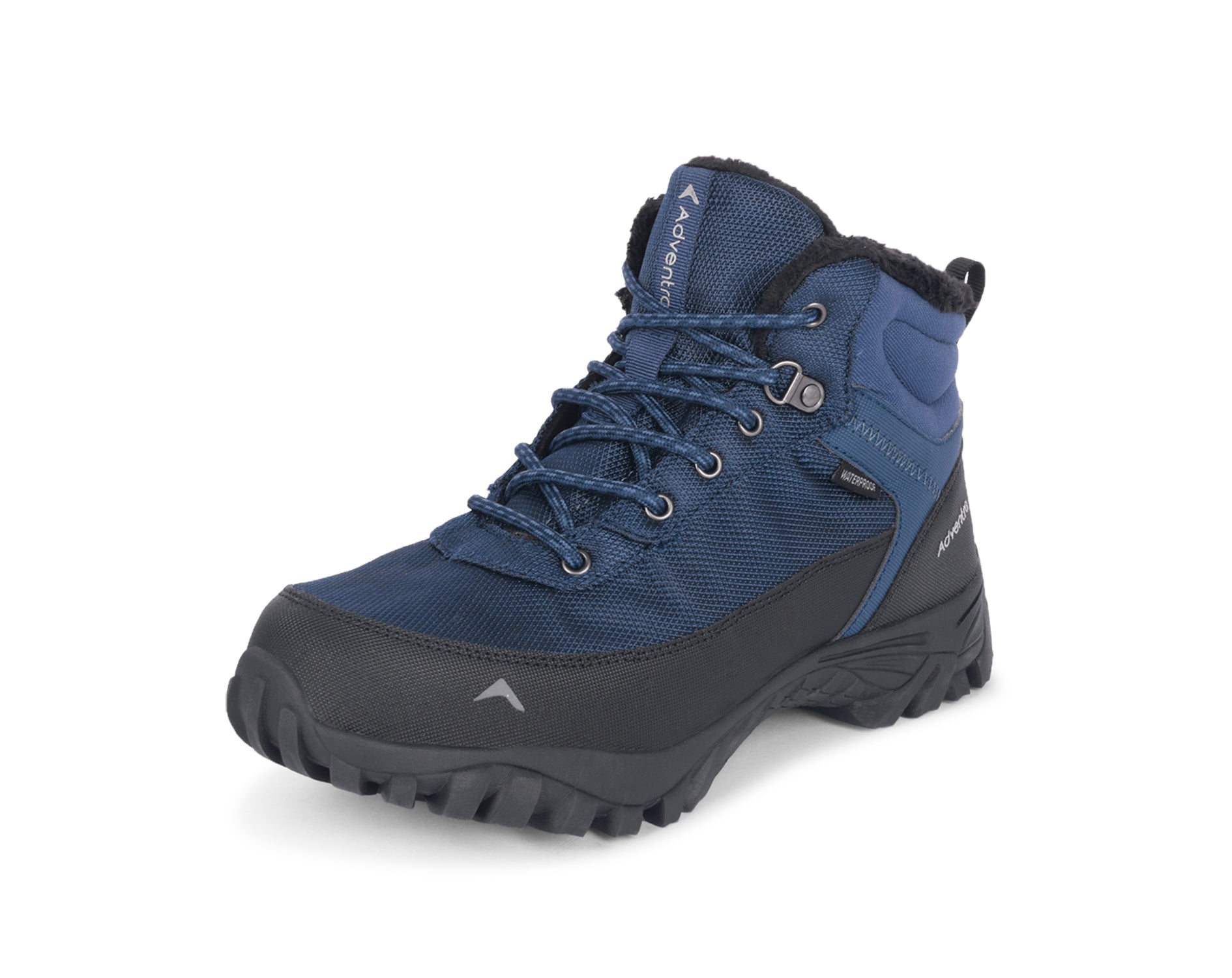 Adventra Men's Warm Waterproof Hiking Shoes | Mountain Shoes | Ultra Grip Sole | Warm (–5°C to –8°C) | ET1100 | Blue-thumbmail-3
