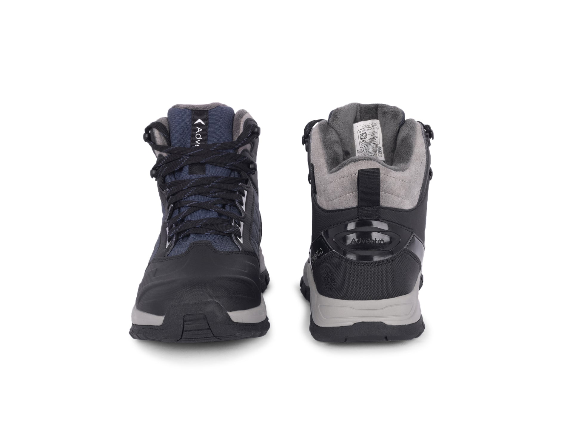 Men Waterproof Mid-Top Hiking Shoes with 3M Insulation (WH1104) Dark Blue-thumbmail-7