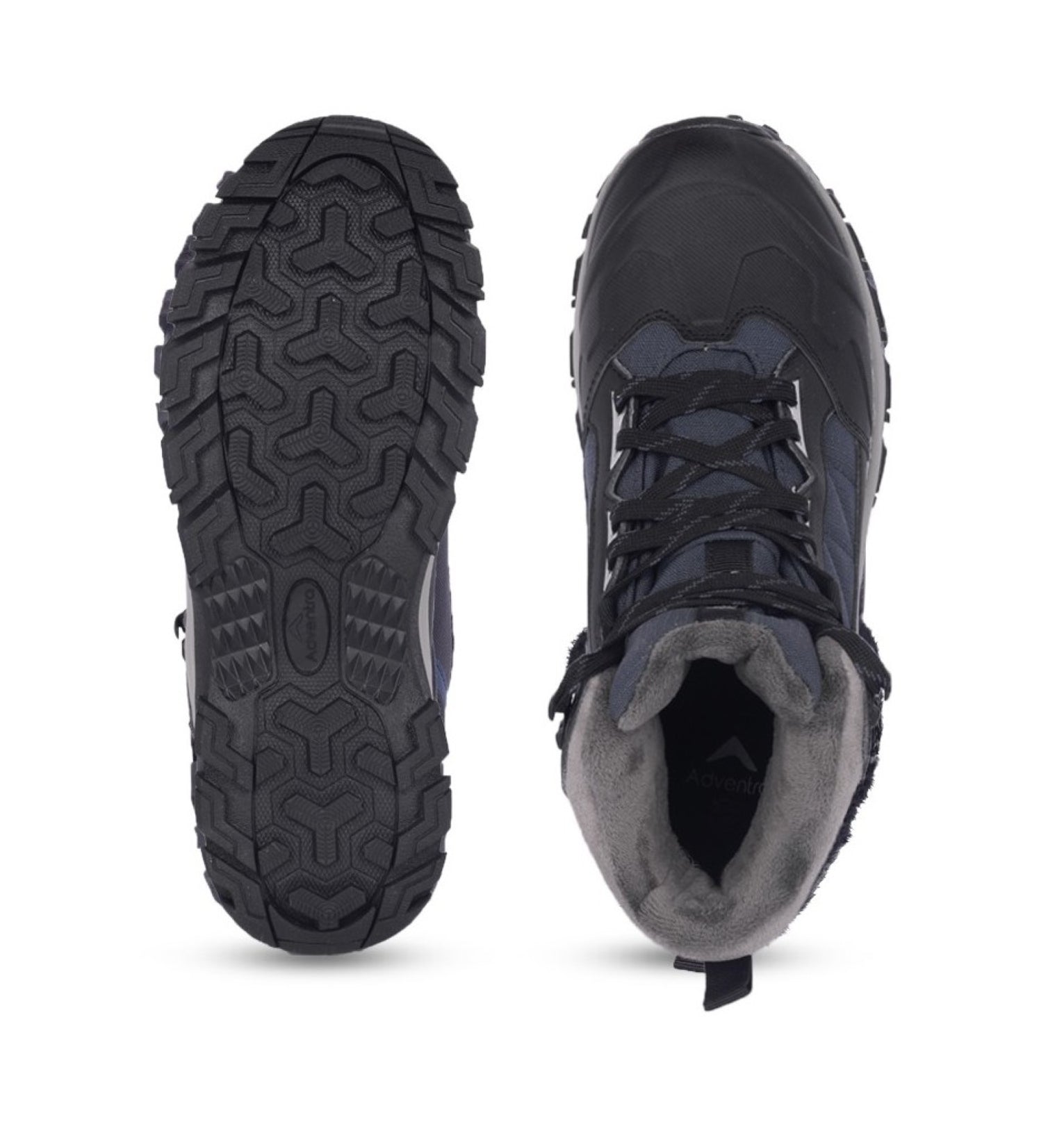 Men Waterproof Mid-Top Hiking Shoes with 3M Insulation (WH1104) Dark Blue-thumbmail-5