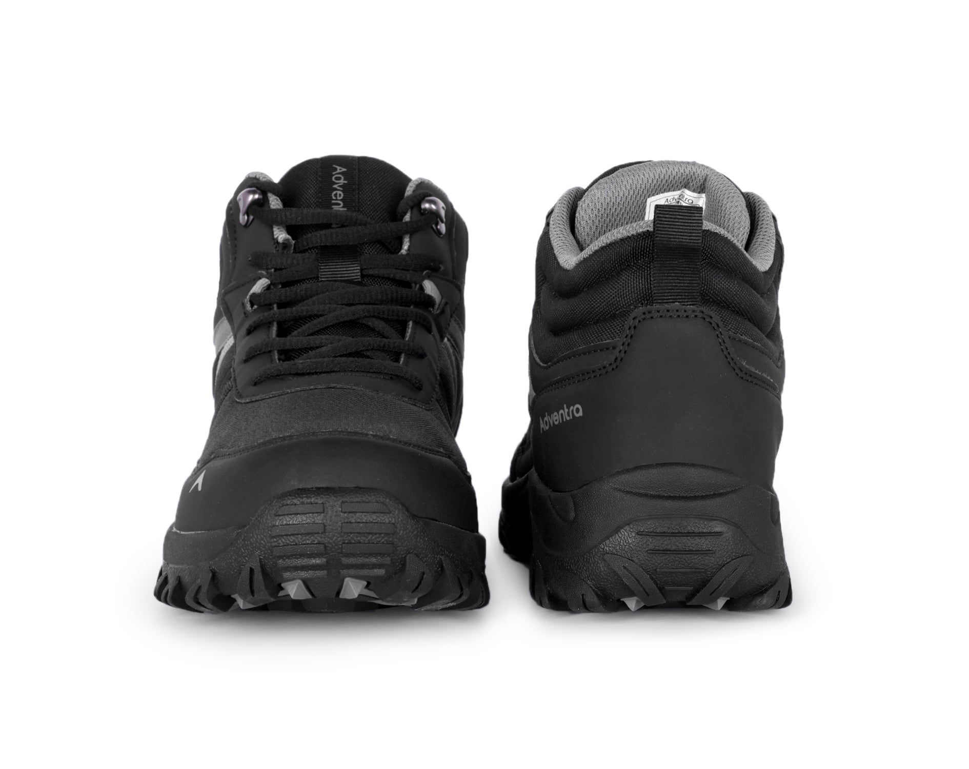 Men Mid-Top Hiking Shoes with Anti-Skid Full Rubber Sole (EH900) Black-thumbmail-6