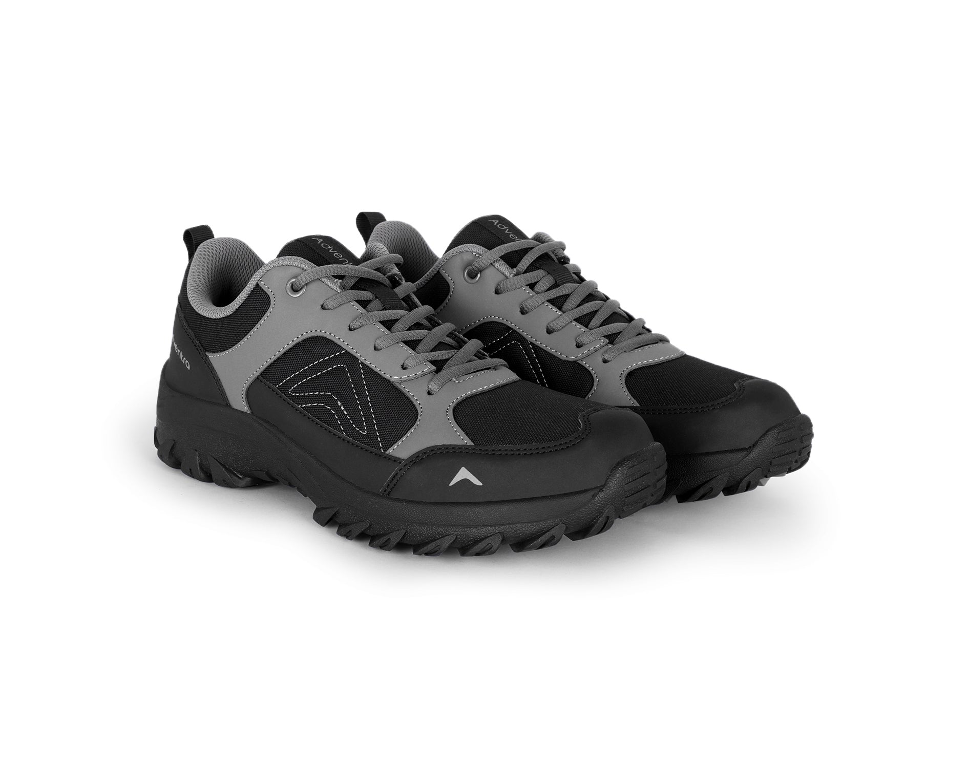Low-Top Hiking Shoes with Anti-Skid Rubber Sole (EH500) Grey-thumbmail-2