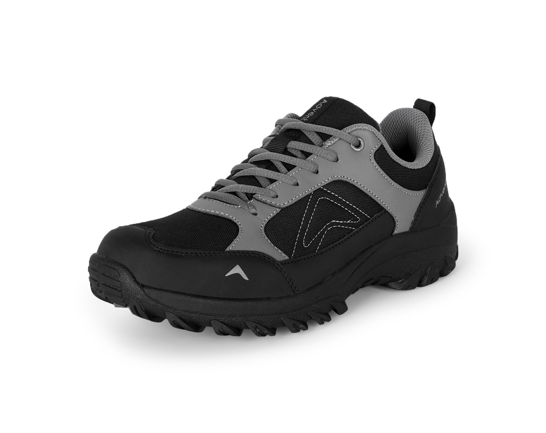 Low-Top Hiking Shoes with Anti-Skid Rubber Sole (EH500) Grey-thumbmail-3