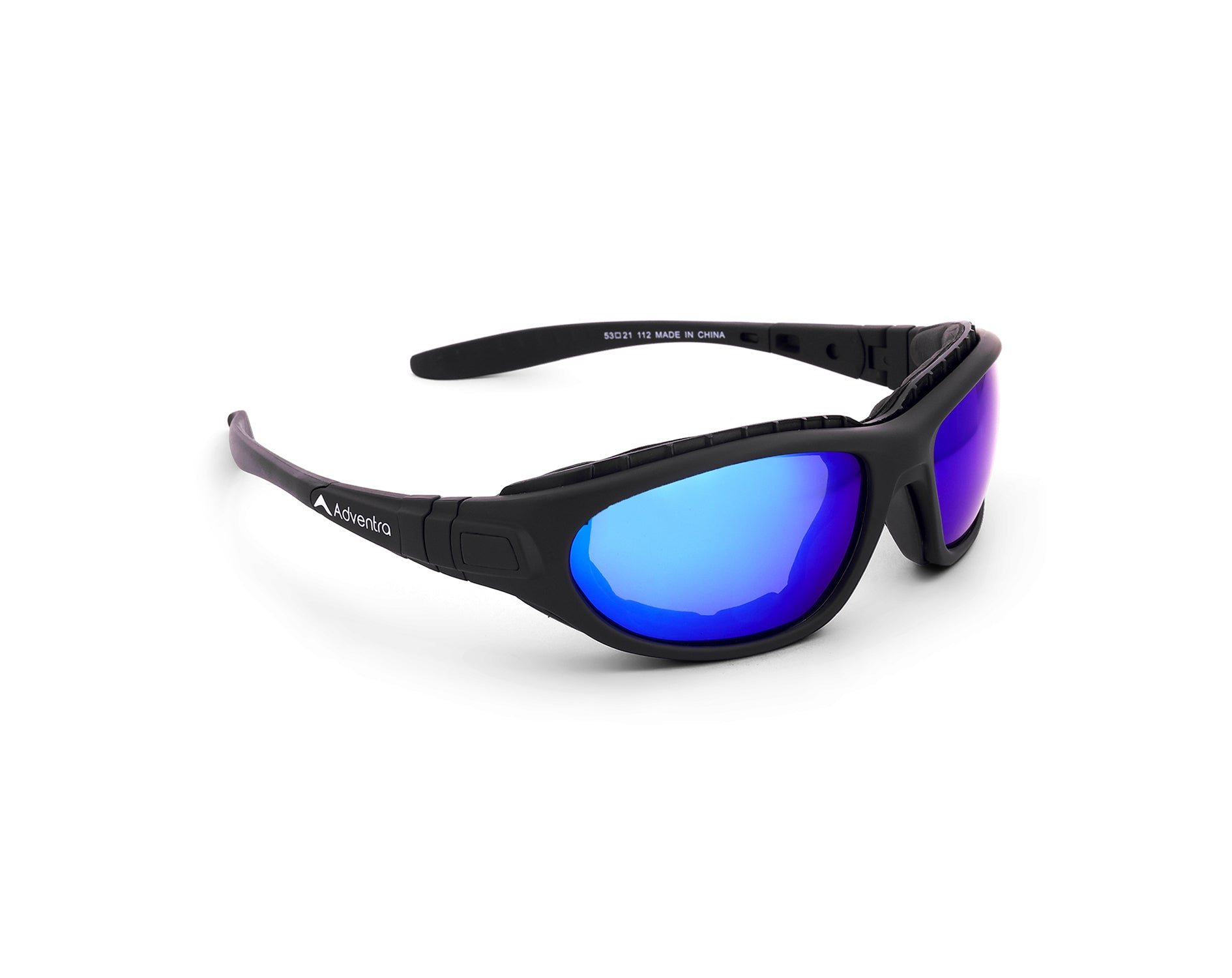 Polarised Wraparound Sunglasses with Revo Coated Lens – Blue (WH1105)-thumbmail-5