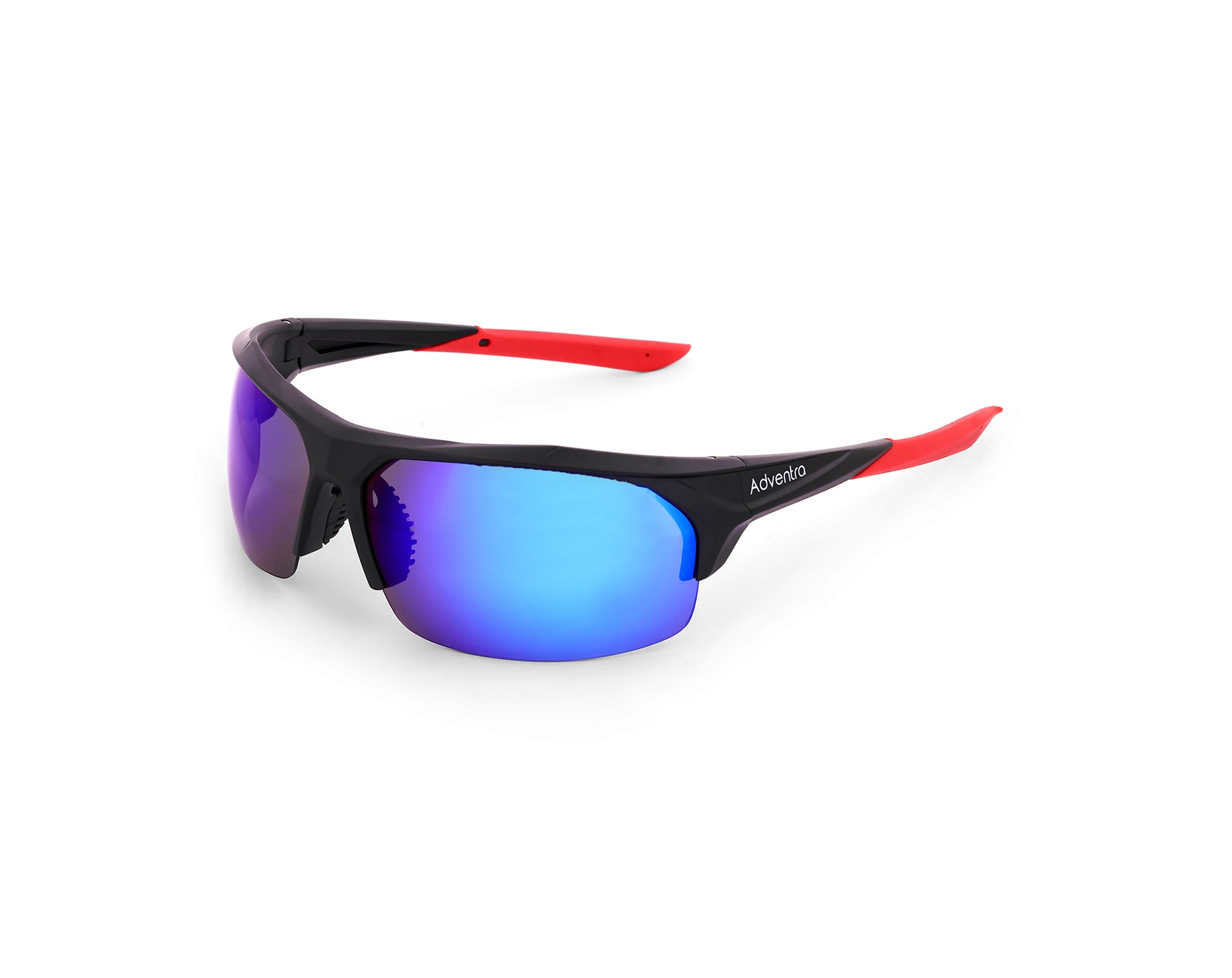 Polarised Wraparound Sunglasses with Revo Coated Lens – Red-Blue (WH1104)-thumbmail-3