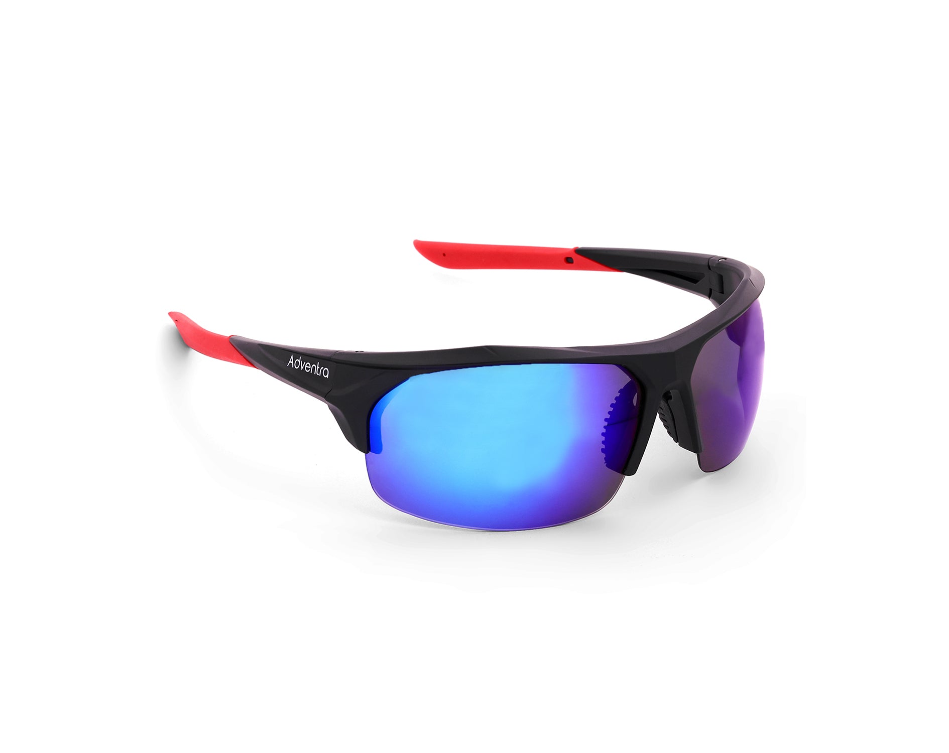 Polarised Wraparound Sunglasses with Revo Coated Lens – Red-Blue (WH1104)-thumbmail-5