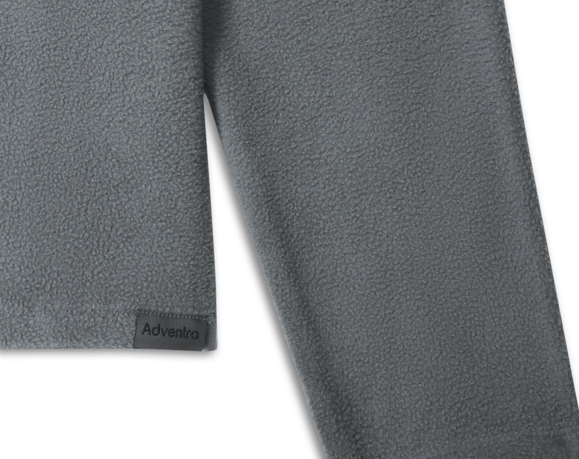 Kids Half Zip Fleece Jacket – Lightweight (ET1000) Grey-thumbmail-2