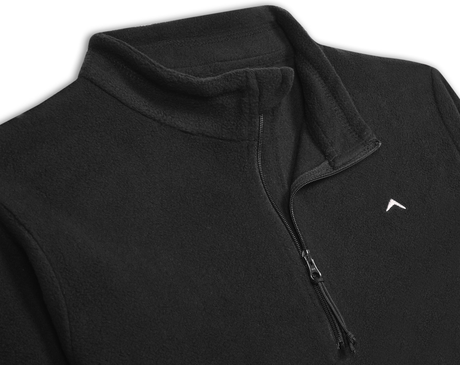 Kids Half Zip Fleece Jacket – Lightweight (ET1000) Black-thumbmail-3