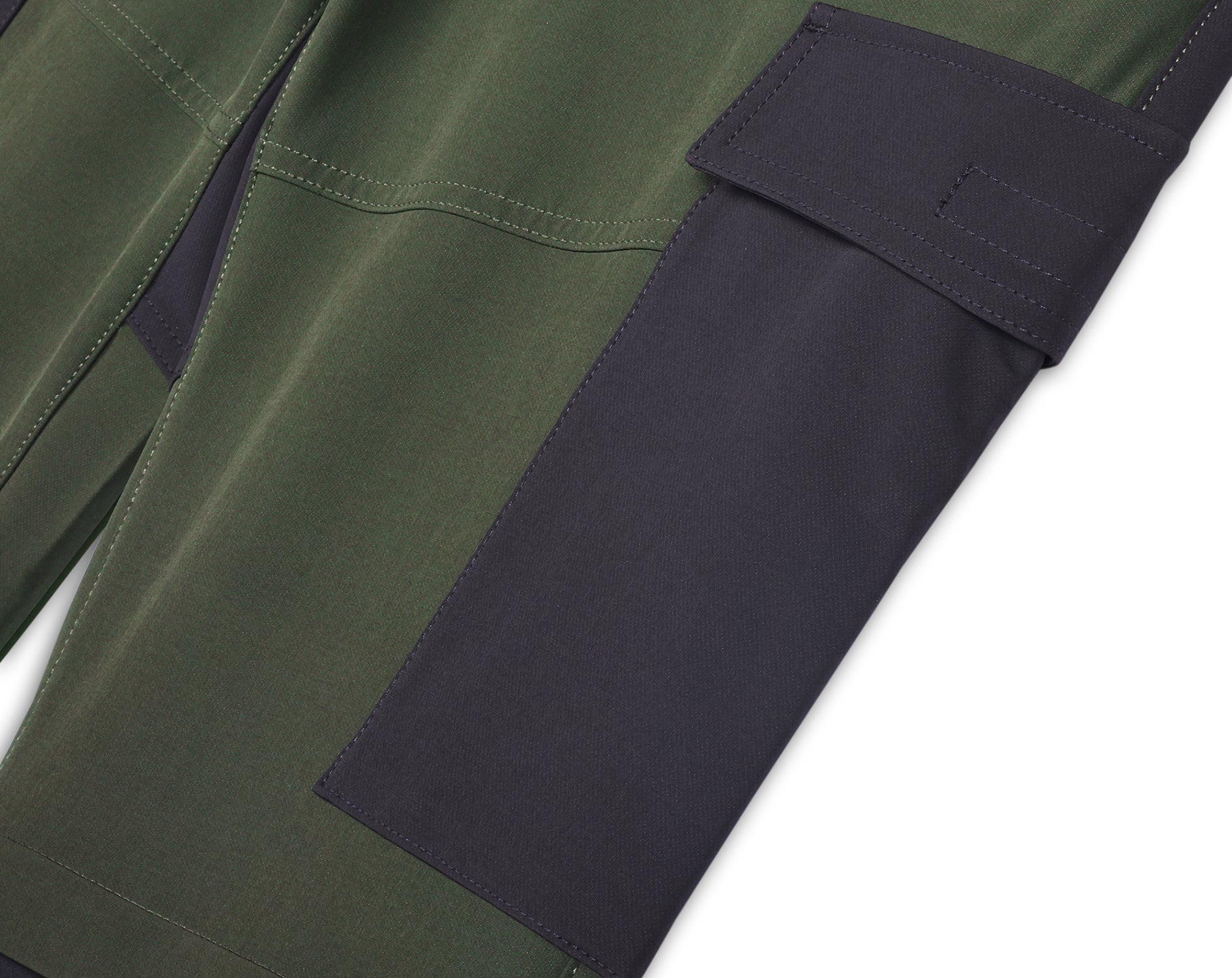 Convertible Cargo Pants with 5 Pockets – Water Resistant (EH0112) Uniform Green-thumbmail-4