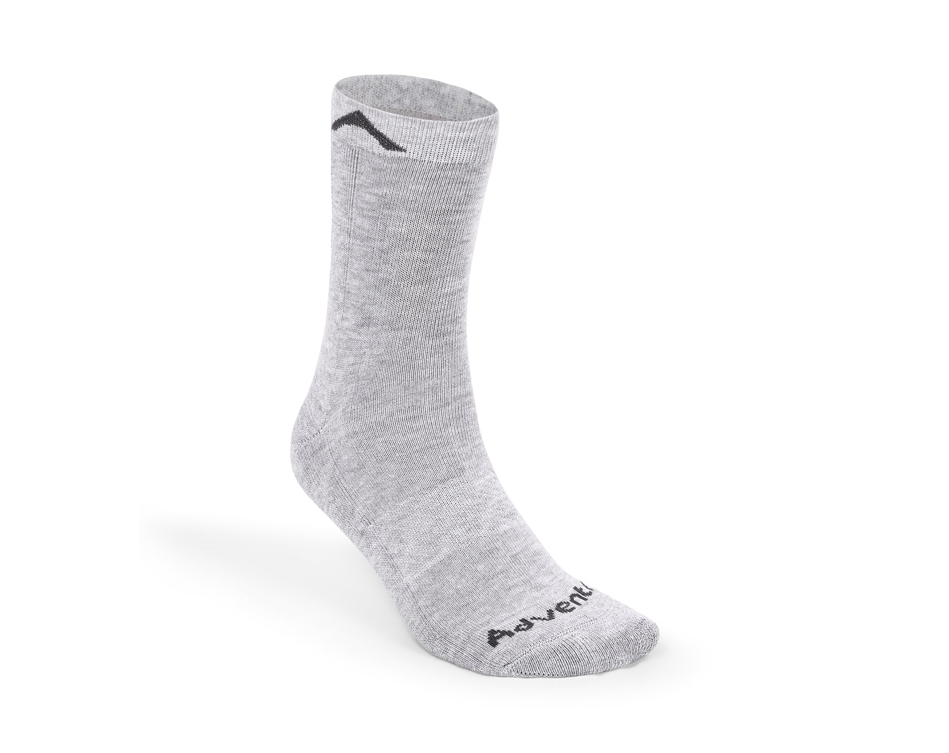 Mid-Calf Sports Socks – Pack of 2 (WH500) – Pewter