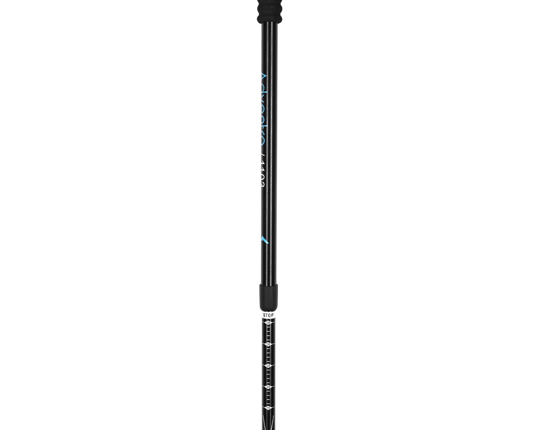 ET1103 Ultracompact Adjustable Trekking Pole with Ergonomic Grip – Black-thumbmail-4