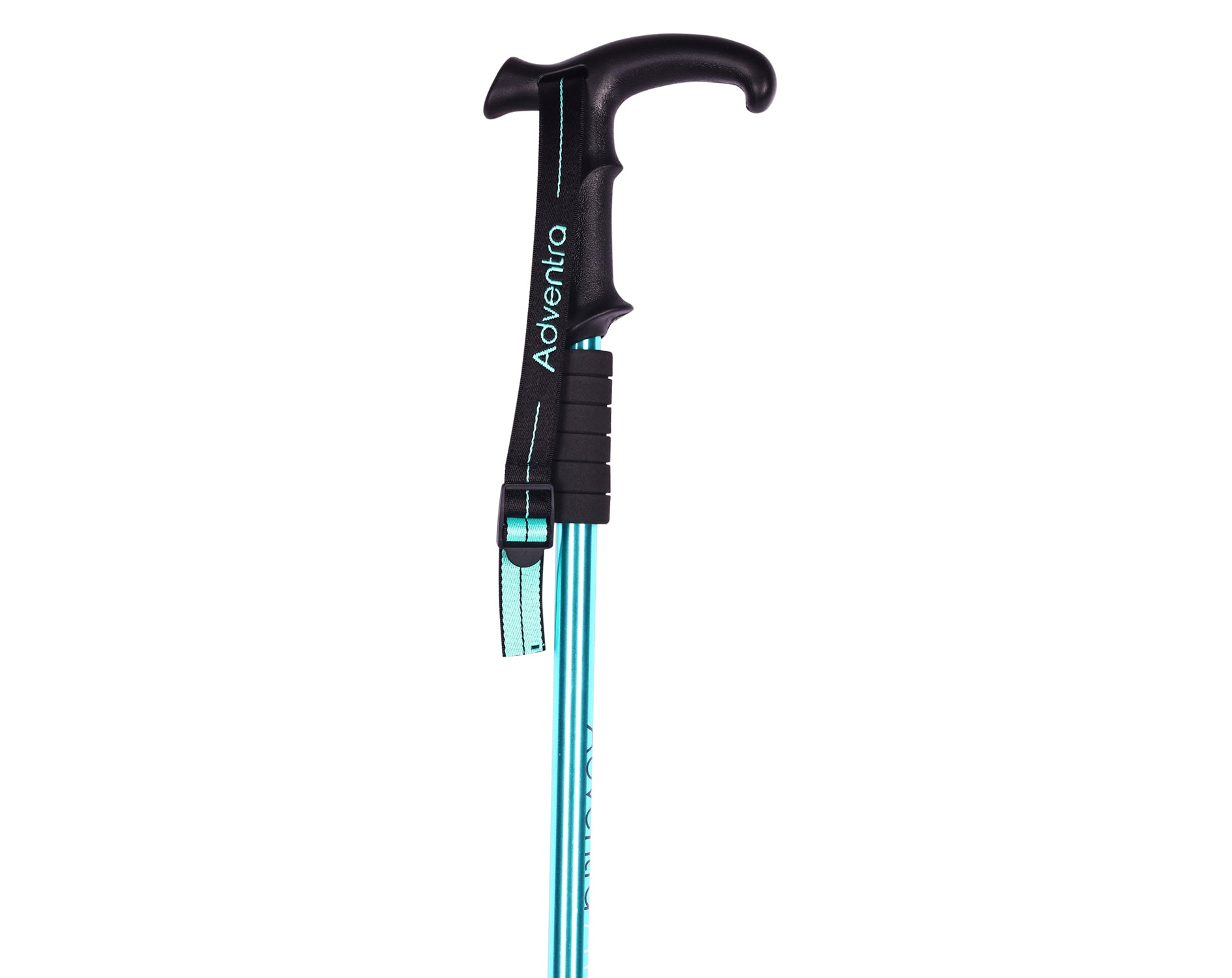 EH1101 Lightweight Adjustable Hiking Pole with Palm Support Grip – Teal Blue-thumbmail-6