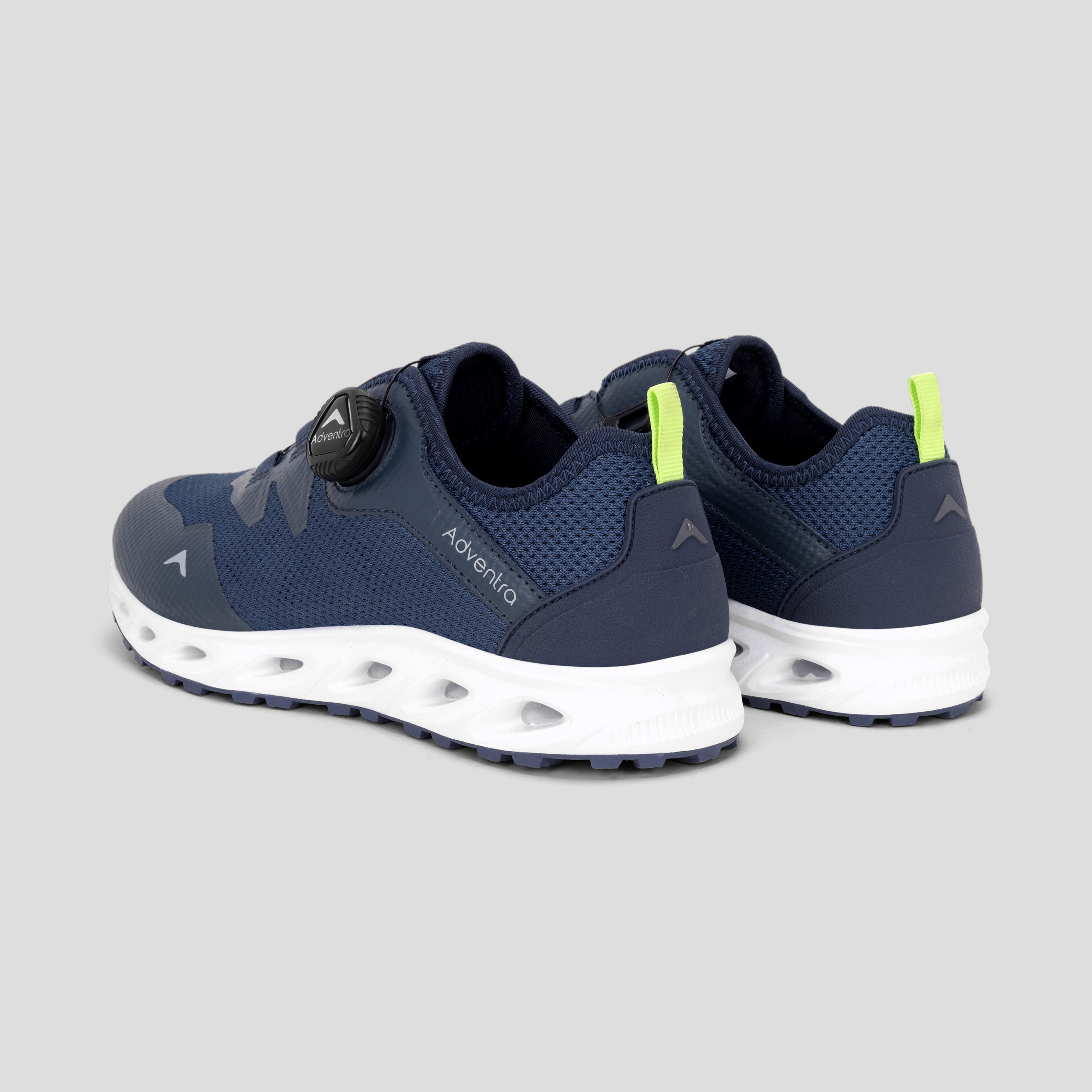 Men Lightweight Ultra Grip Hiking Shoes with Auto Lace (ET1109) Navy-thumbmail-6