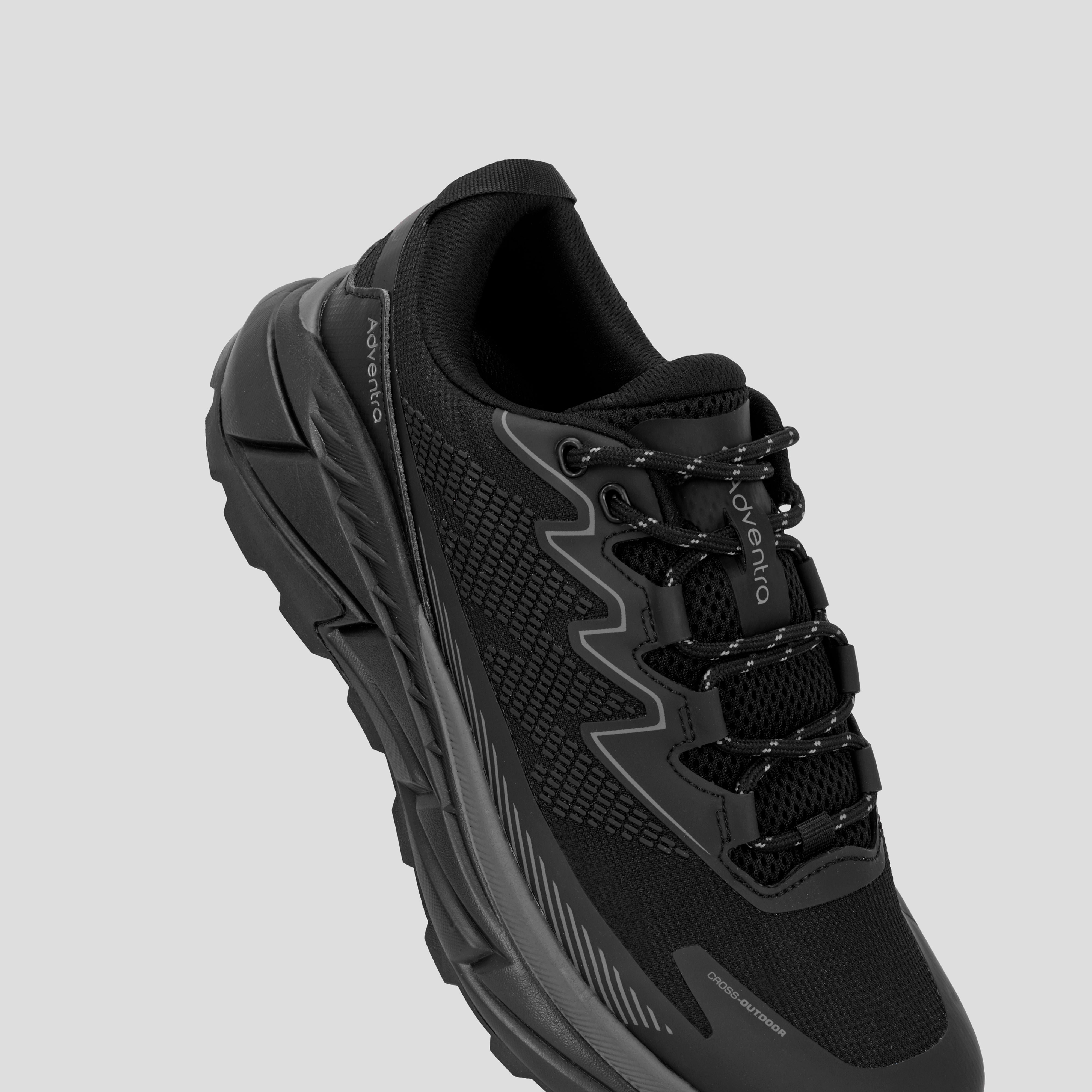 Men Trail Running Ultra Grip Lightweight Shoes (TR2011) Black-thumbmail-6