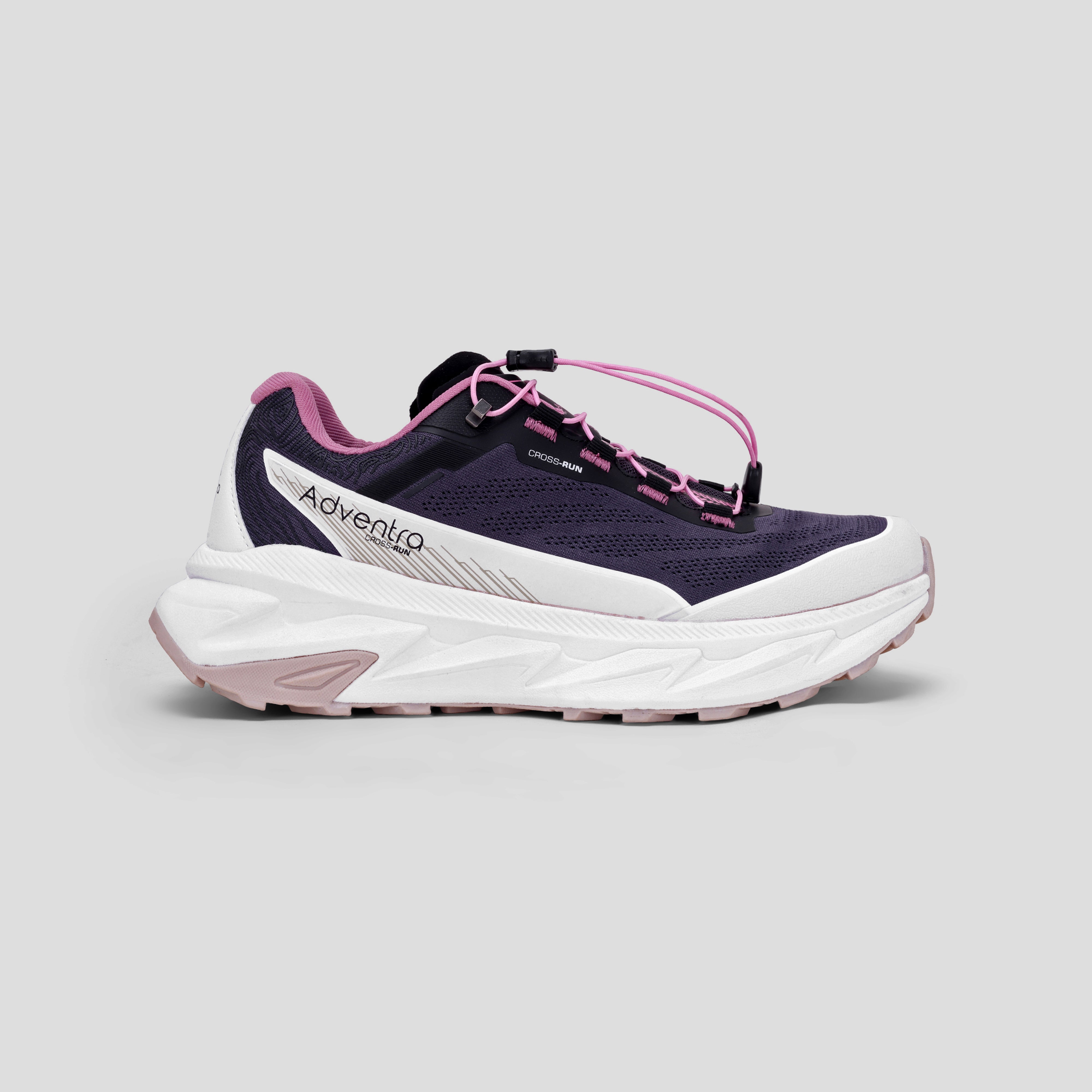 Women Trail Running Ultra Grip Lightweight Sports Shoes (TR2012) Grey-Pink-thumbmail-4