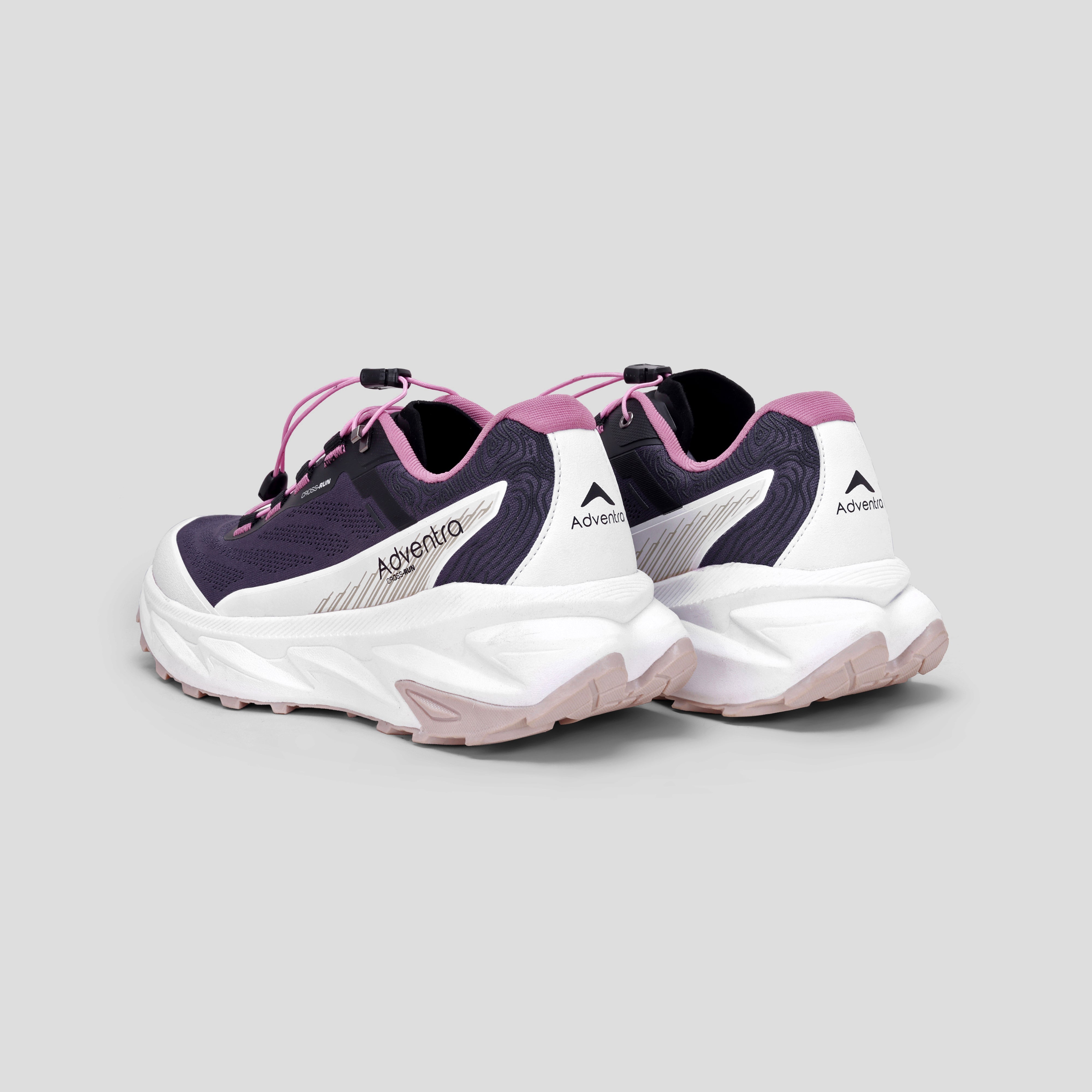 Women Trail Running Ultra Grip Lightweight Sports Shoes (TR2012) Grey-Pink-thumbmail-5