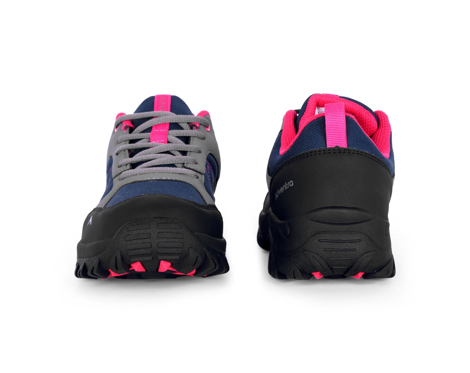 Women Low-Top Hiking Shoes with Anti-Skid Rubber Sole (EH500) Black-Pink-thumbmail-4