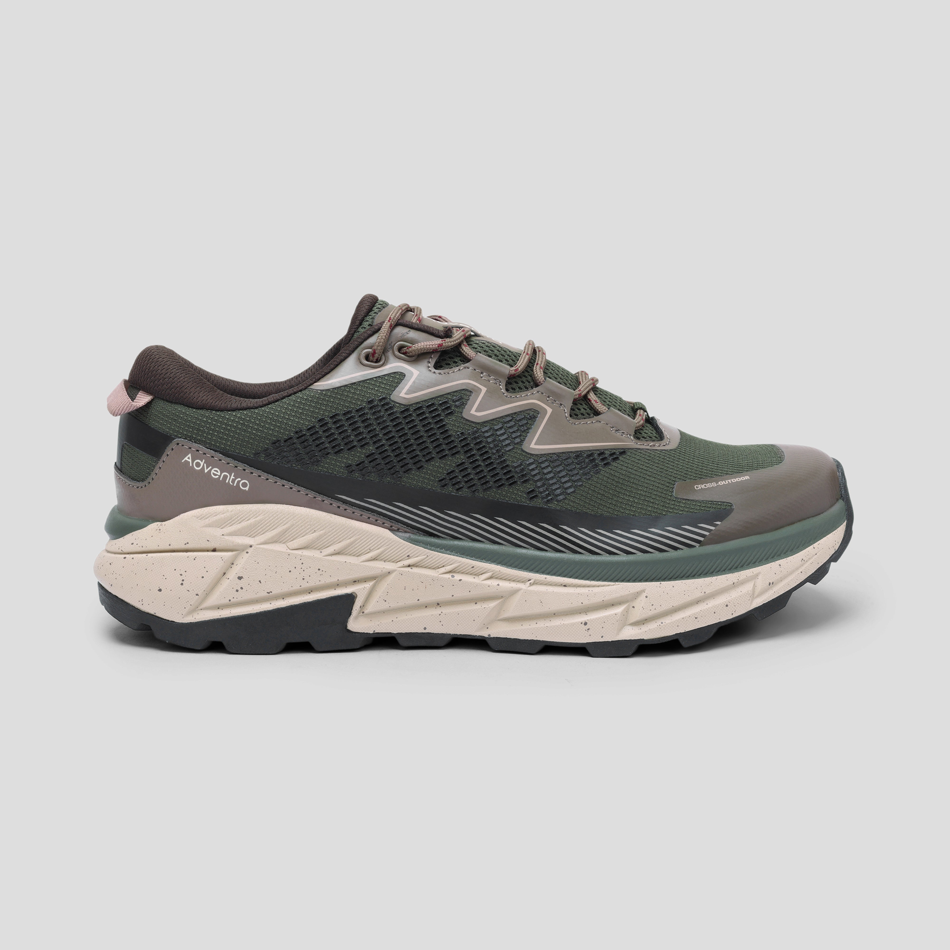 Men Trail Running Ultra Grip Lightweight Shoes (TR2011) Green-thumbmail-2