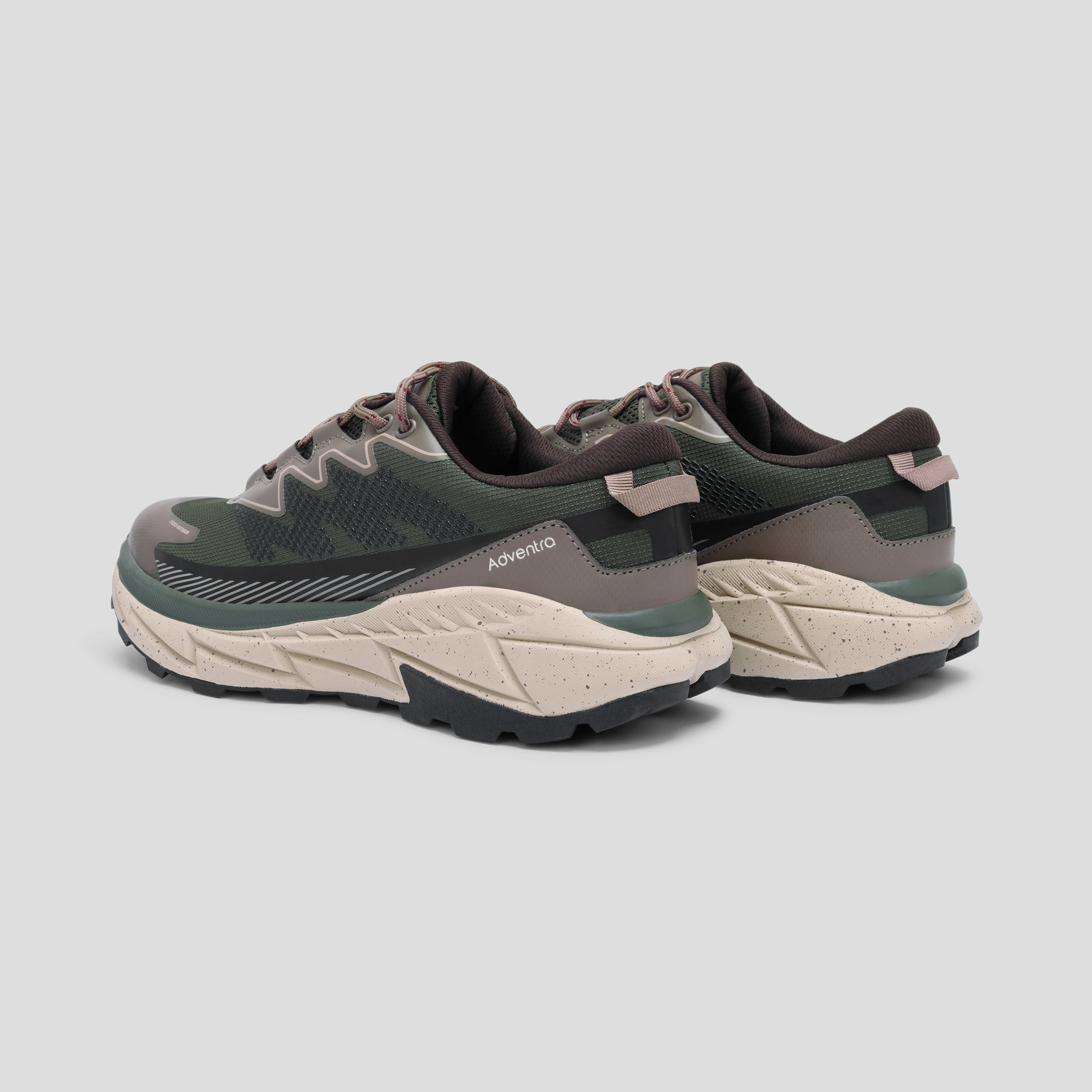 Men Trail Running Ultra Grip Lightweight Shoes (TR2011) Green-thumbmail-3