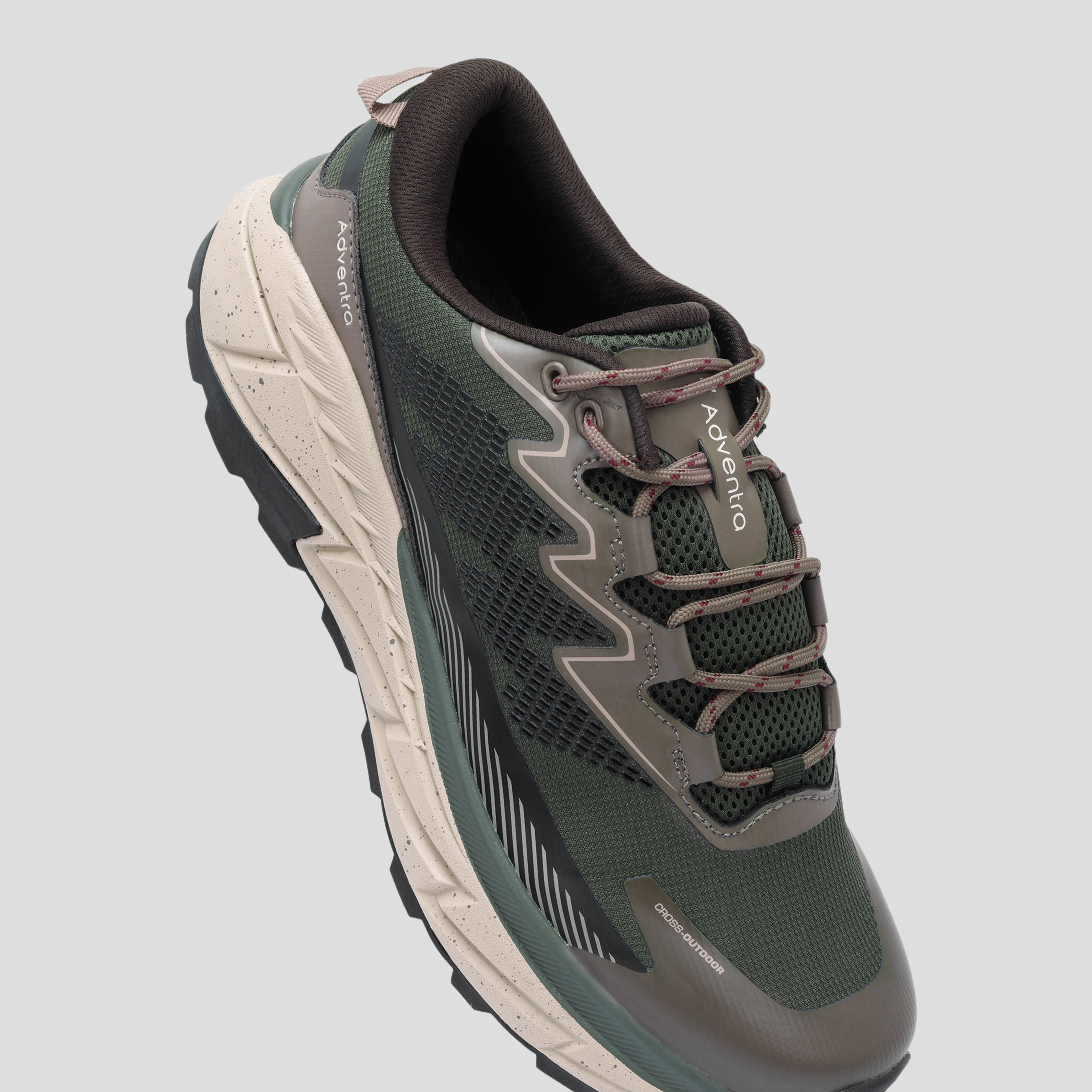 Men Trail Running Ultra Grip Lightweight Shoes (TR2011) Green-thumbmail-5