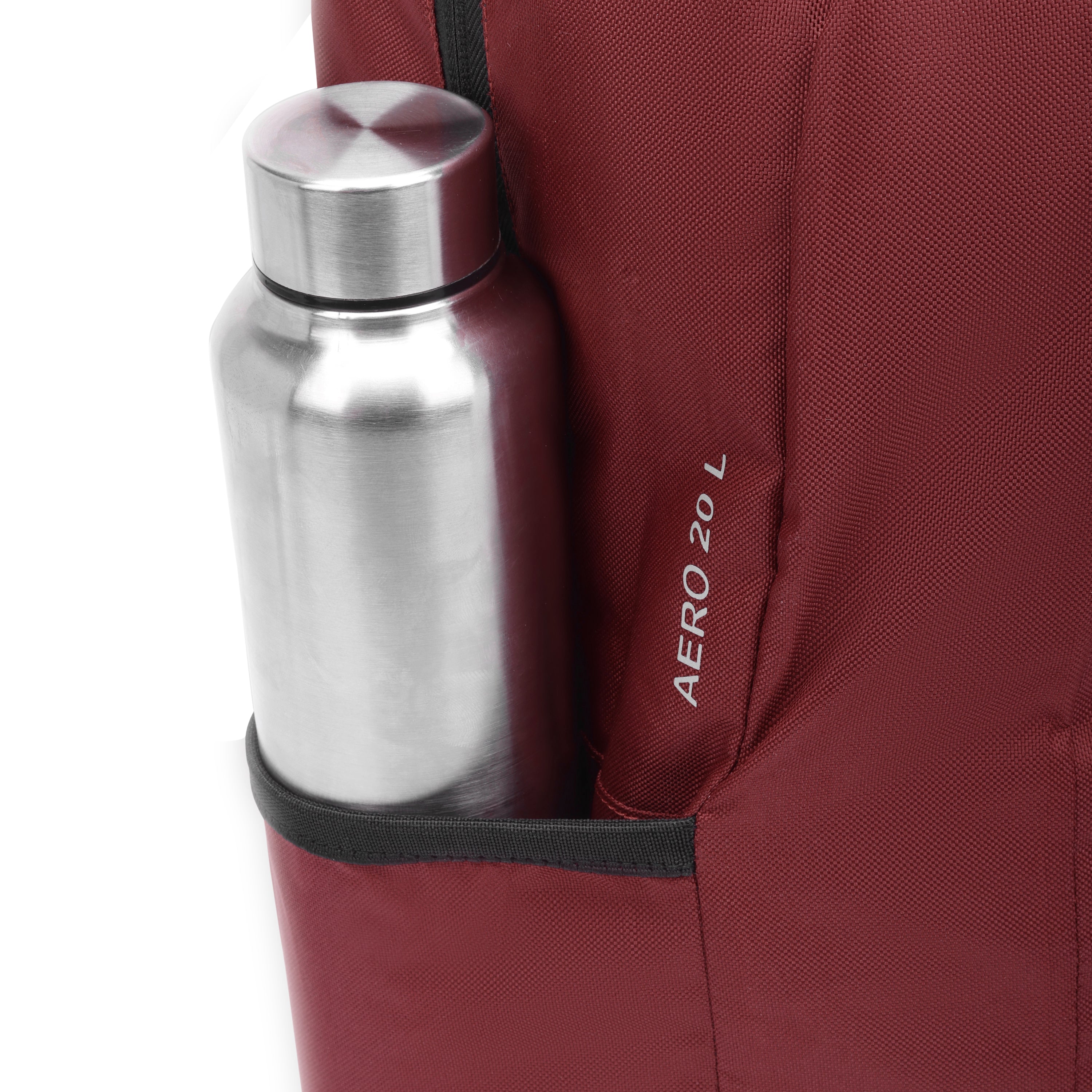 20L Everyday Backpack with Padded Straps - AERO (EH101) Red-thumbmail-6