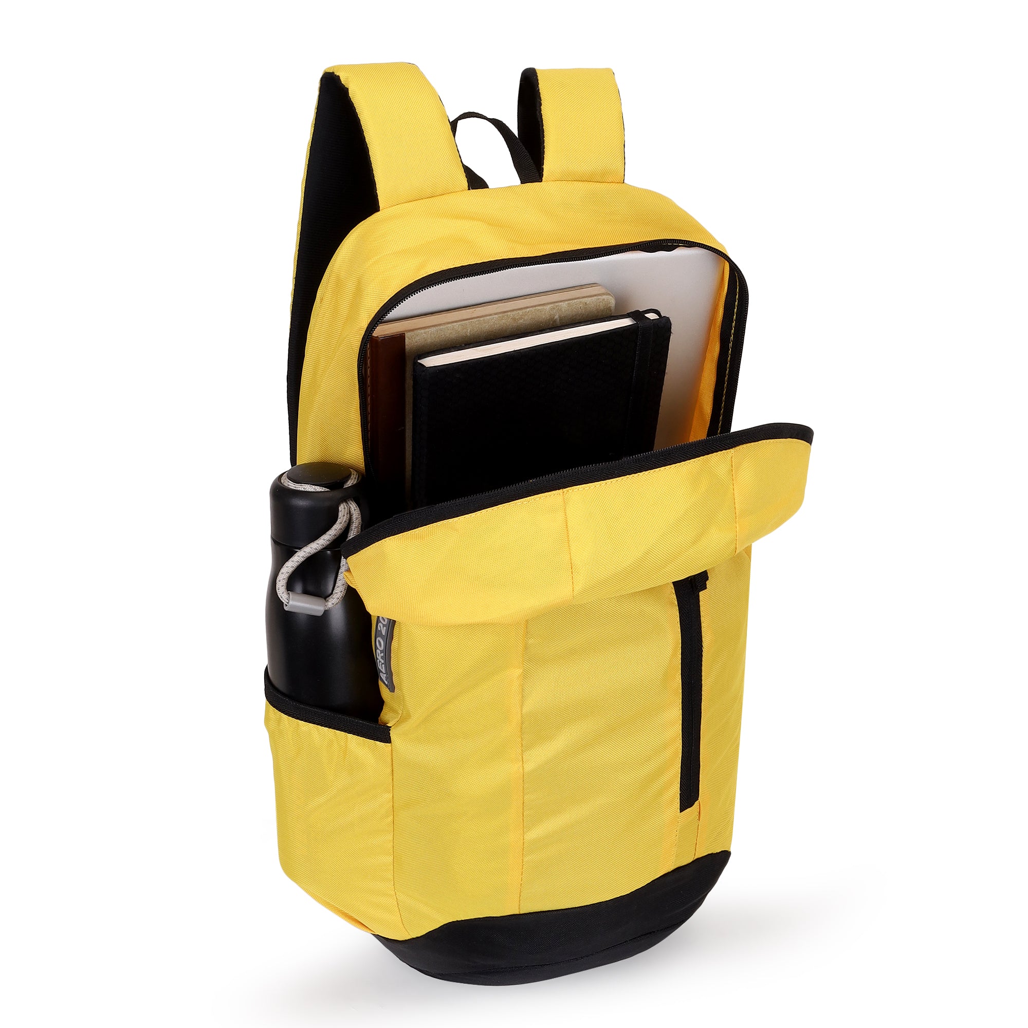 20L Everyday Backpack with Padded Straps - AERO (EH101) Yellow-thumbmail-12