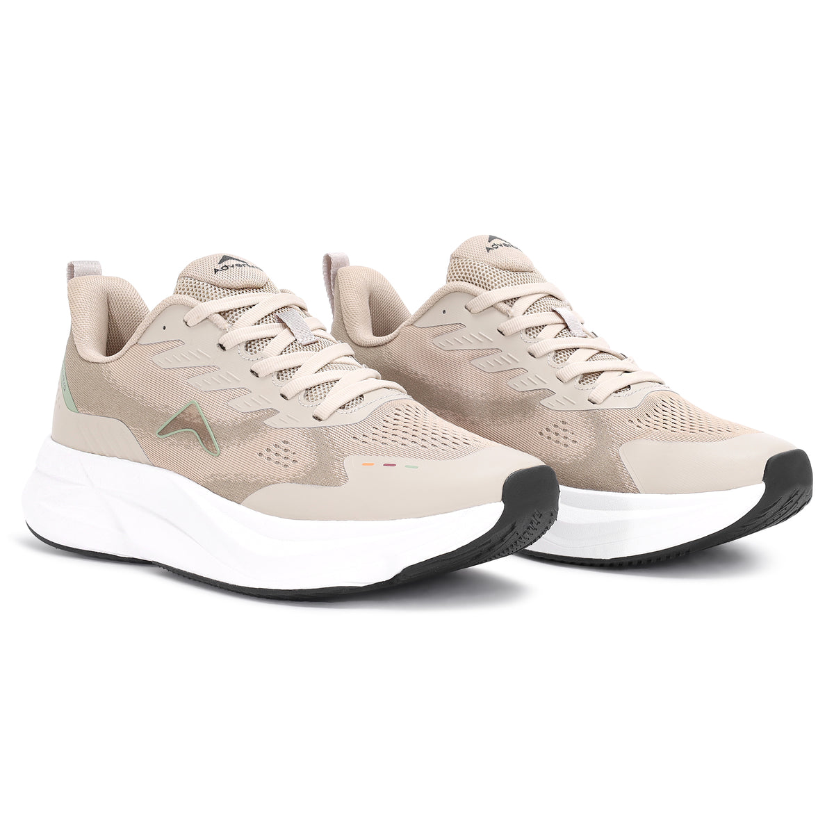 Men's Running Shoes | Breathable Mesh Sports Shoes | (RR500) Beige-thumbmail-4