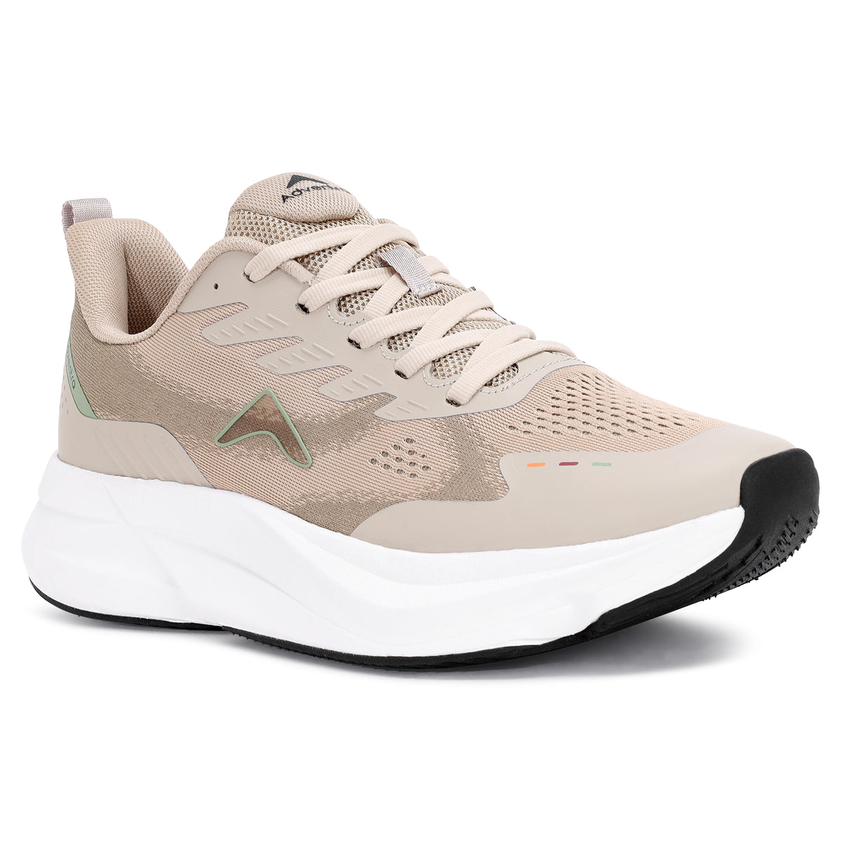 Men's Running Shoes | Breathable Mesh Sports Shoes | (RR500) Beige-thumbmail-1