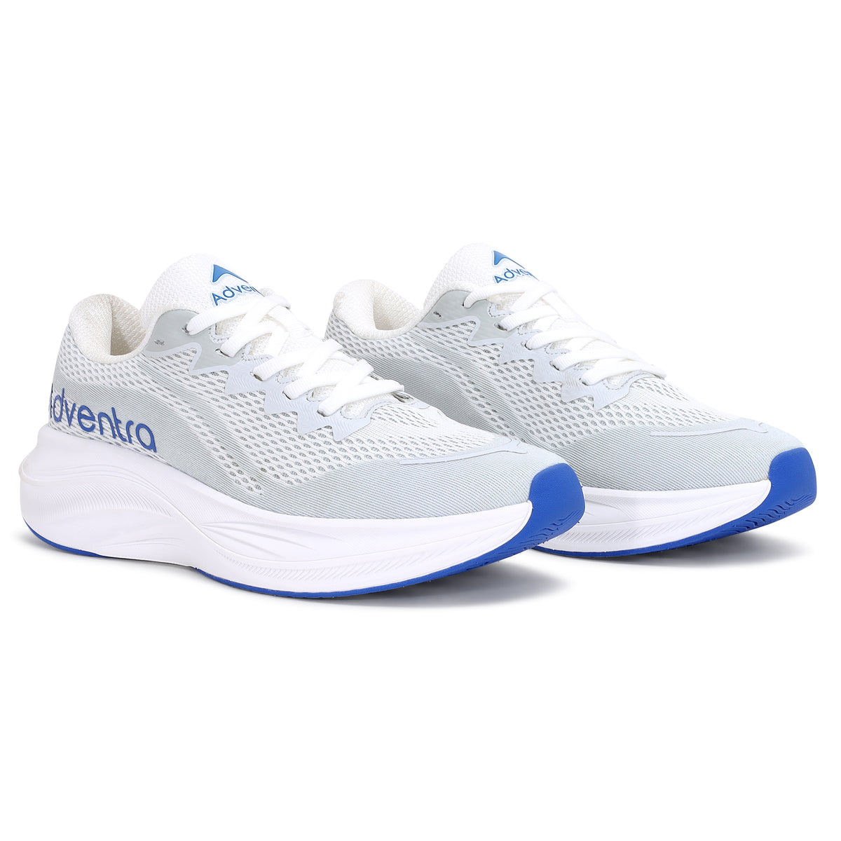 Men's Lightweight Running Sports Shoes for Walking, Gym and Training (RRX300) - White-thumbmail-4