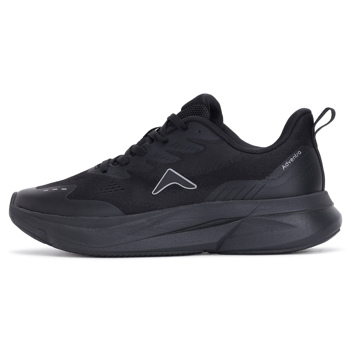 Men's Running Shoes | Breathable Mesh Sports Shoes | (RR500) Black-thumbmail-8