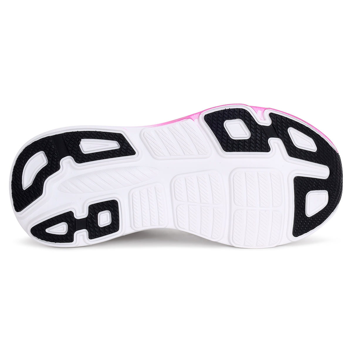 Women's Lightweight Running Sports Shoes | Walking & Gym | (RR500) White - Pink-thumbmail-9