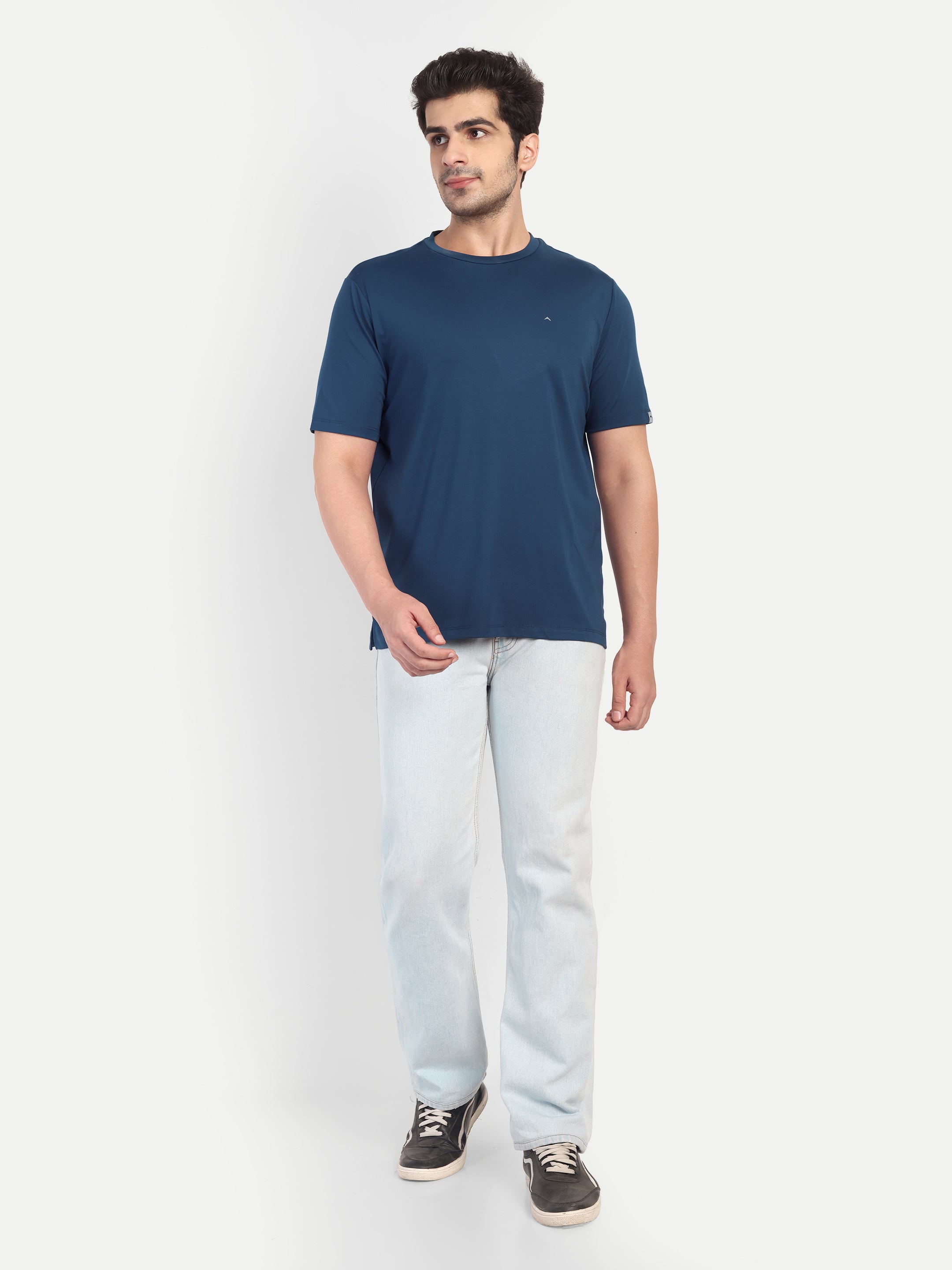 Adventra Elite Round Neck Tee AER100 (Dark Blue)-thumbmail-2