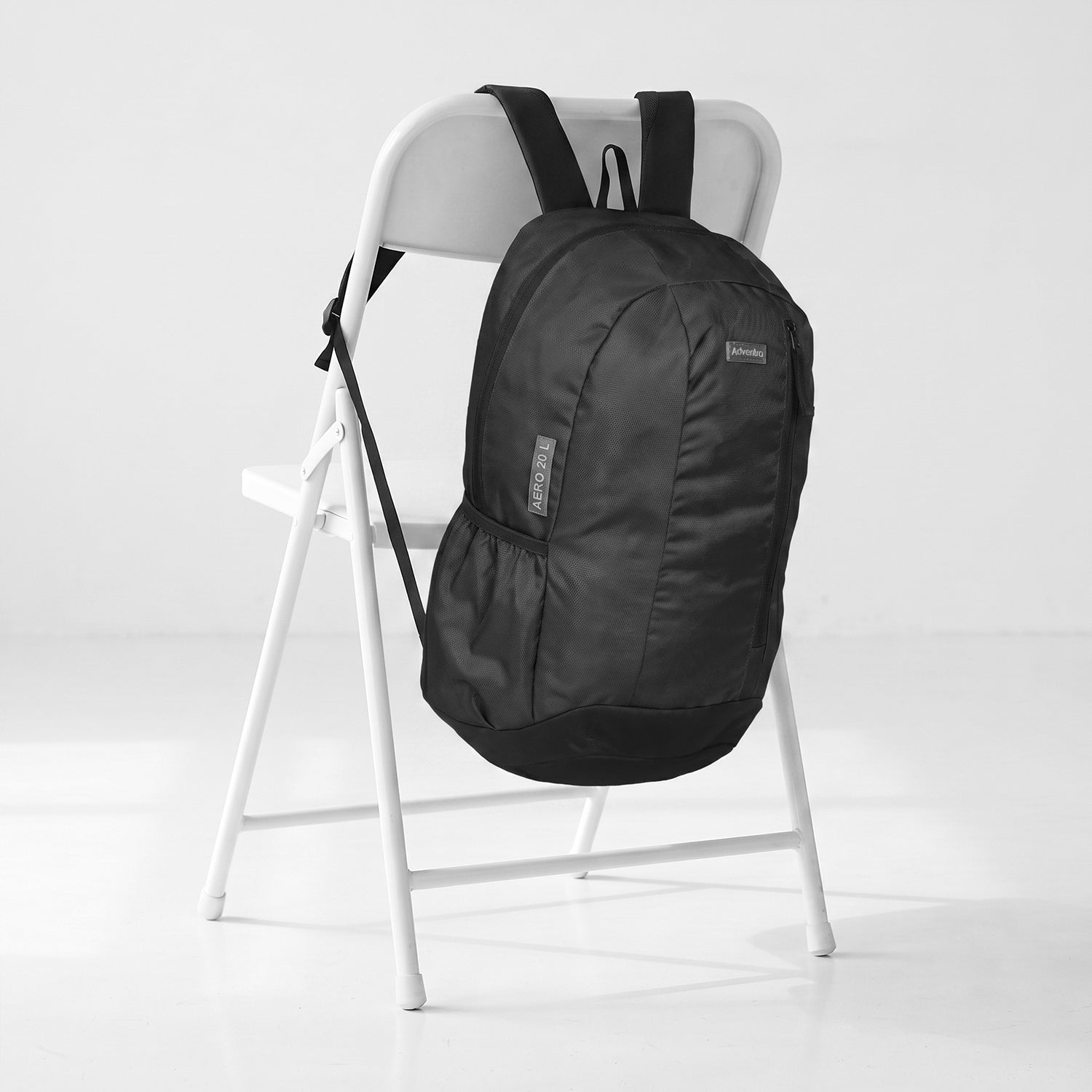 20L Everyday Backpack with Padded Straps - AERO (EH101) Black-thumbmail-2