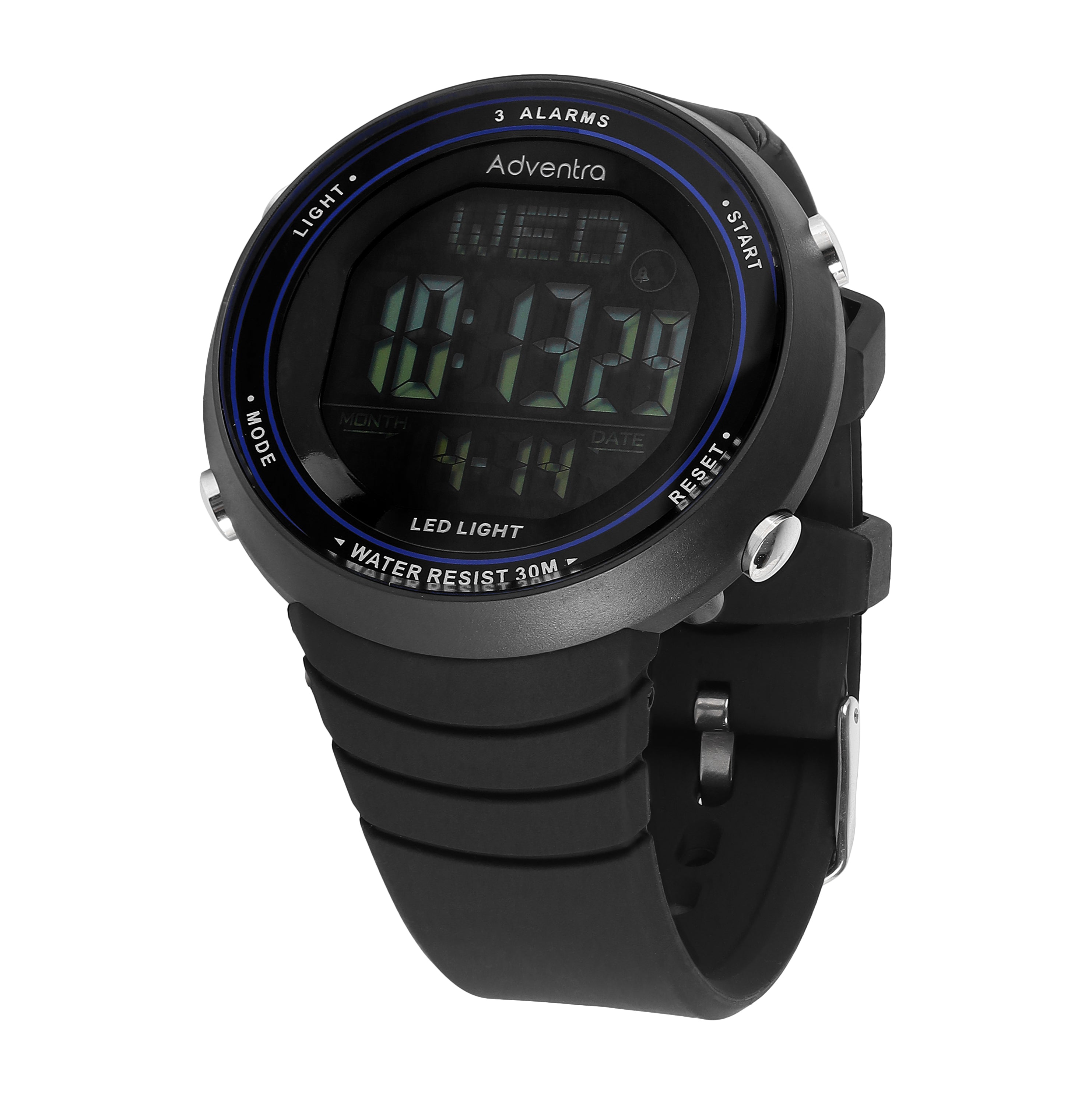 Adventra Outdoor Adventure Digital Sports Watch | Black | ADW100-thumbmail-1