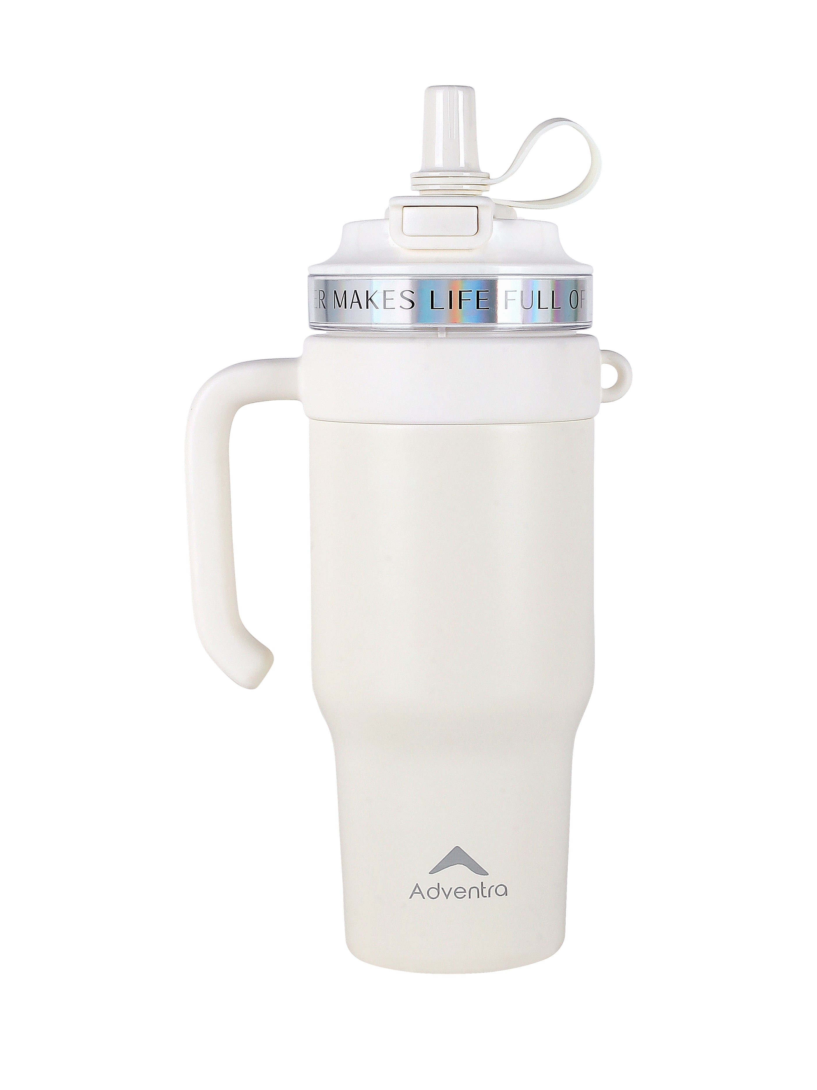 Adventra Trail Hydration Sipper Bottle 1000 ml with Handle – White – BT103-thumbmail-1