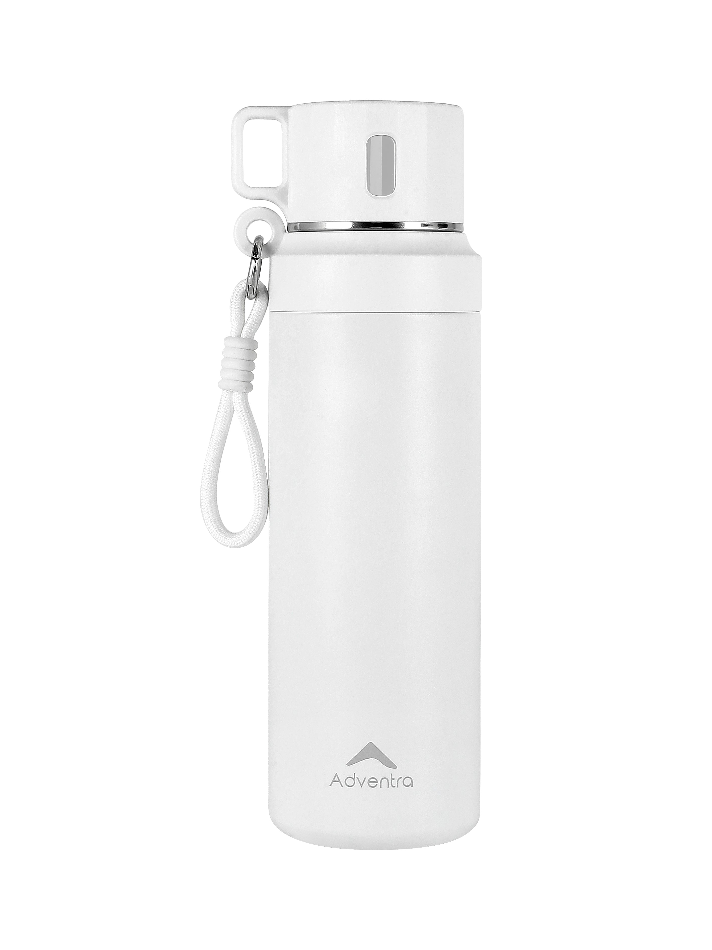 Adventra Trail Hydration Water Bottle 950 ml with Cup – White – BT101-thumbmail-1