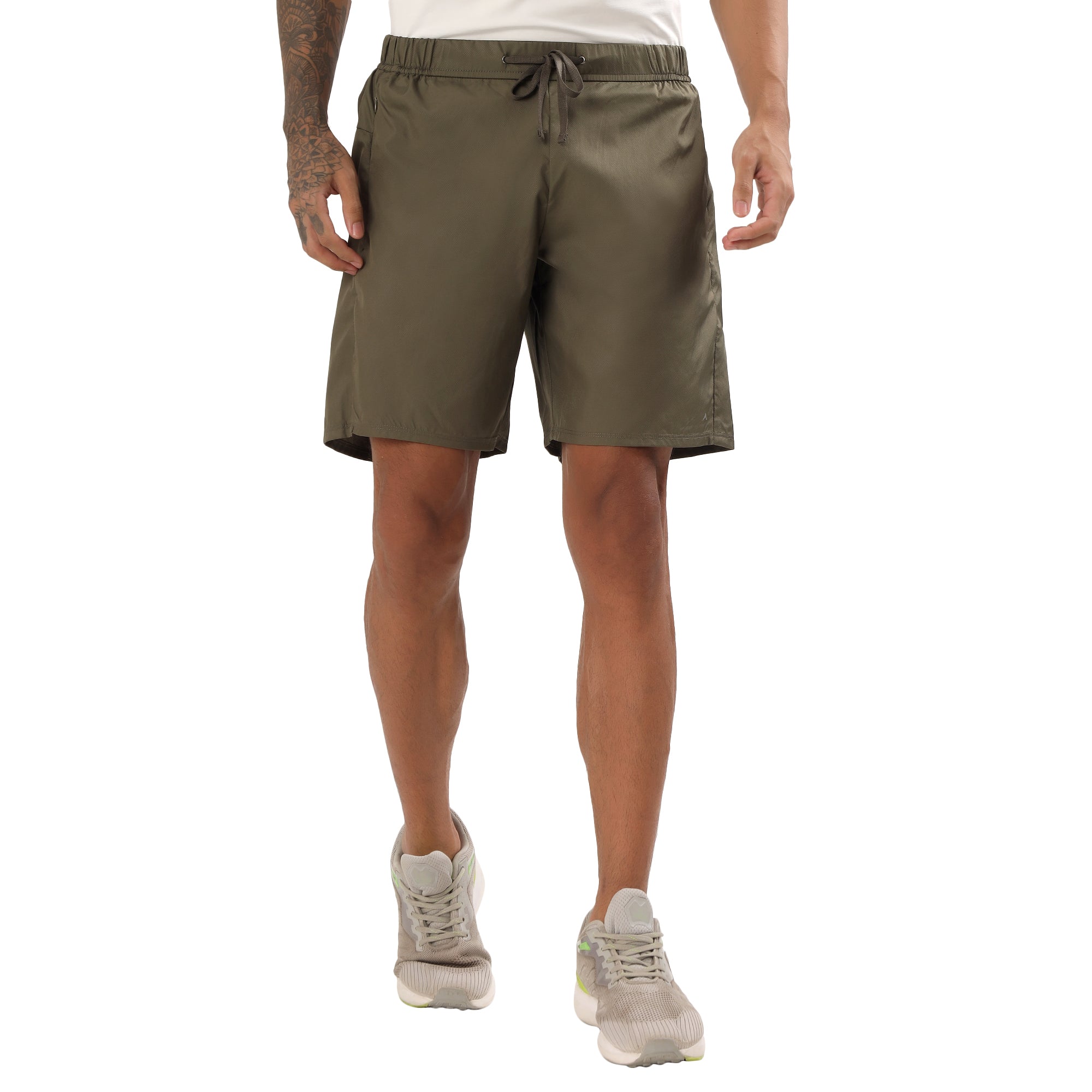 Adventra Running Shorts Lightweight, Quick-Dry | RS1000| Olive Green-thumbmail-1